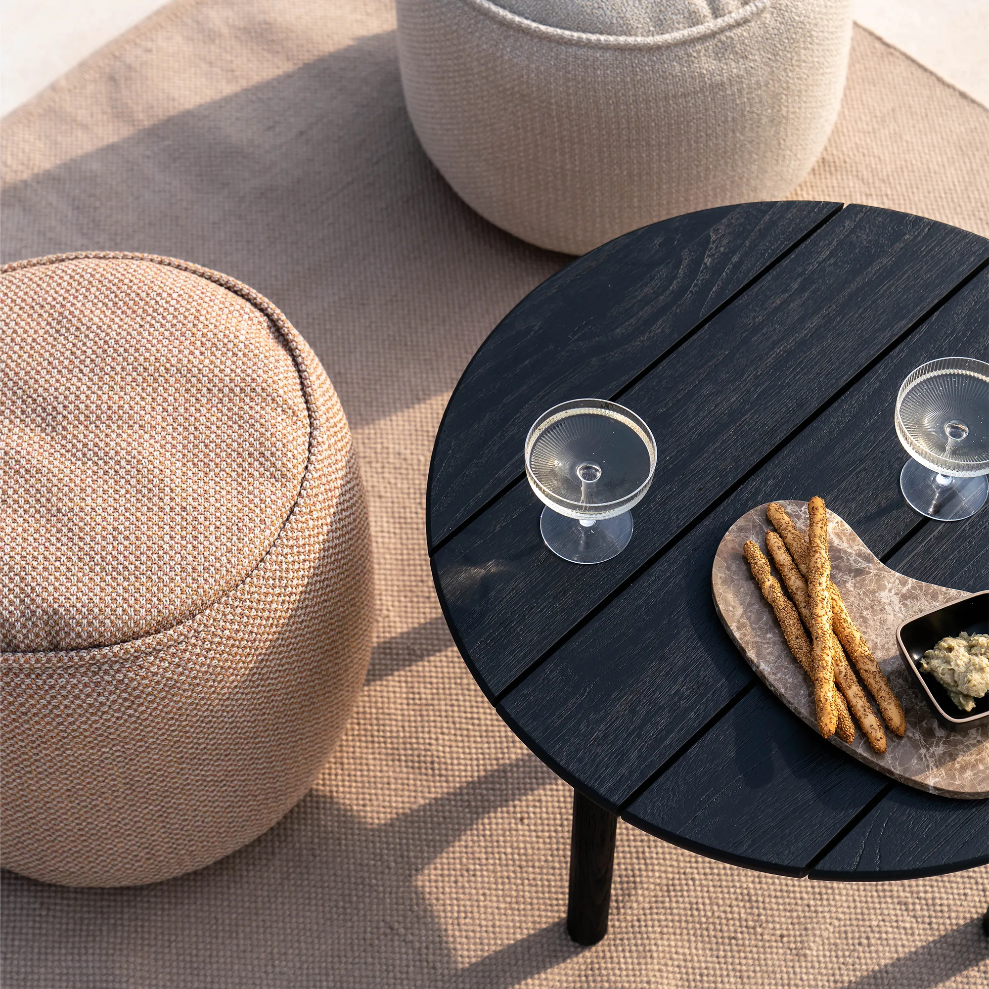Donut outdoor pouf - 5