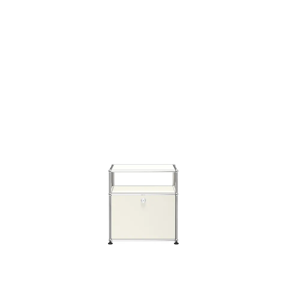 USM Haller Nightstand P - Pure White