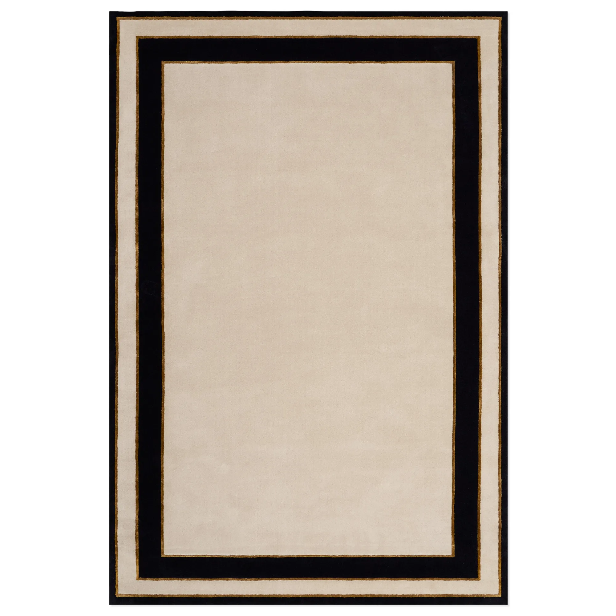 Gild 01 Frame Wool Rug - 1