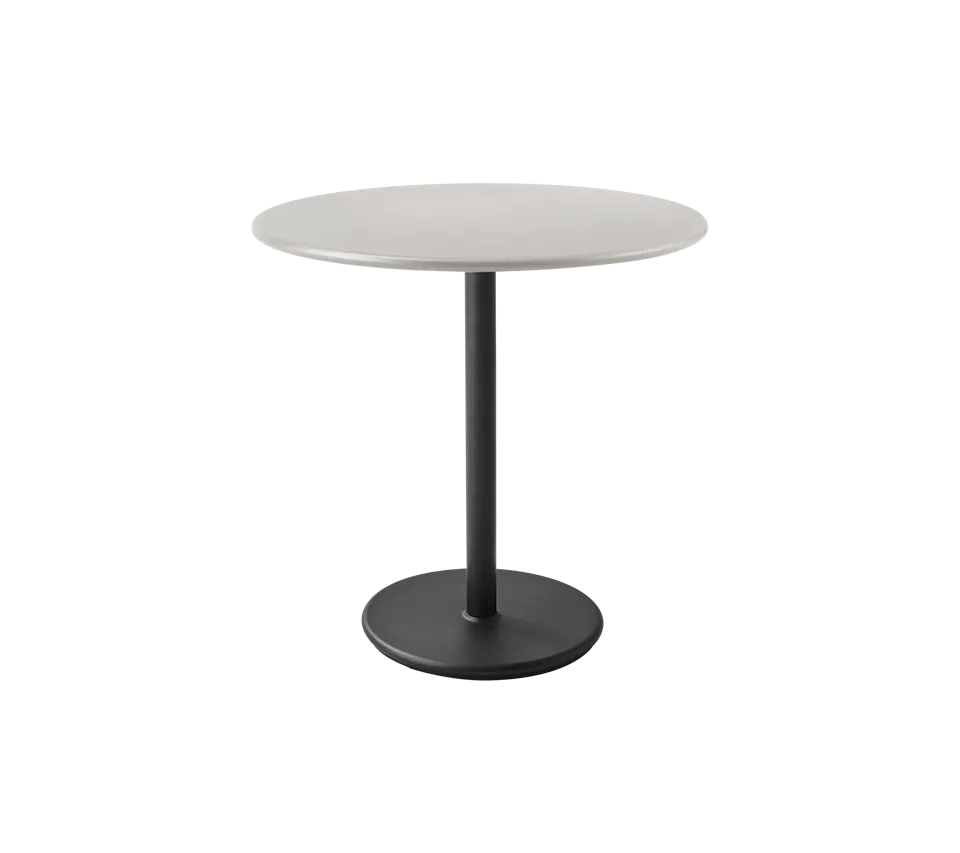 Go cafe table dia. 80 cm Lava Grey