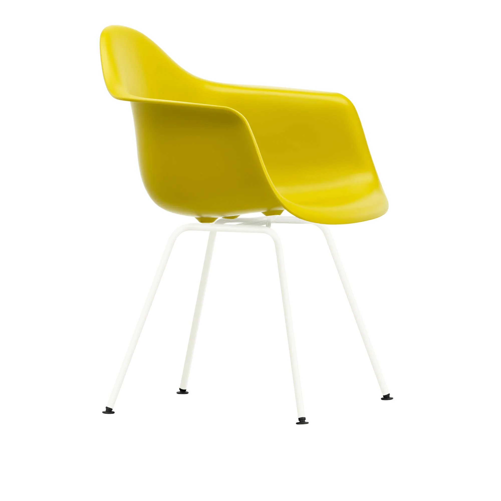 Eames RE Plastic Armchair DAX spisestuestol White - 1