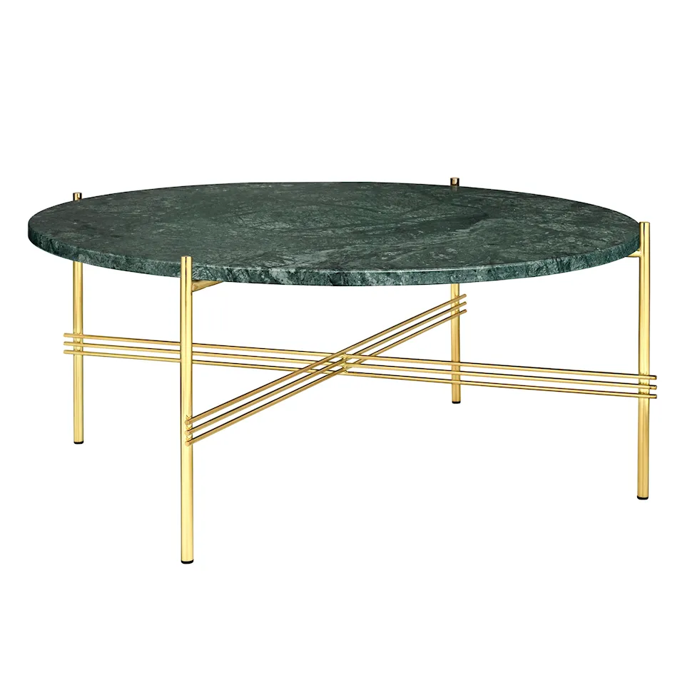 TS Soffbord - Verde Guatemala Marble/Brass