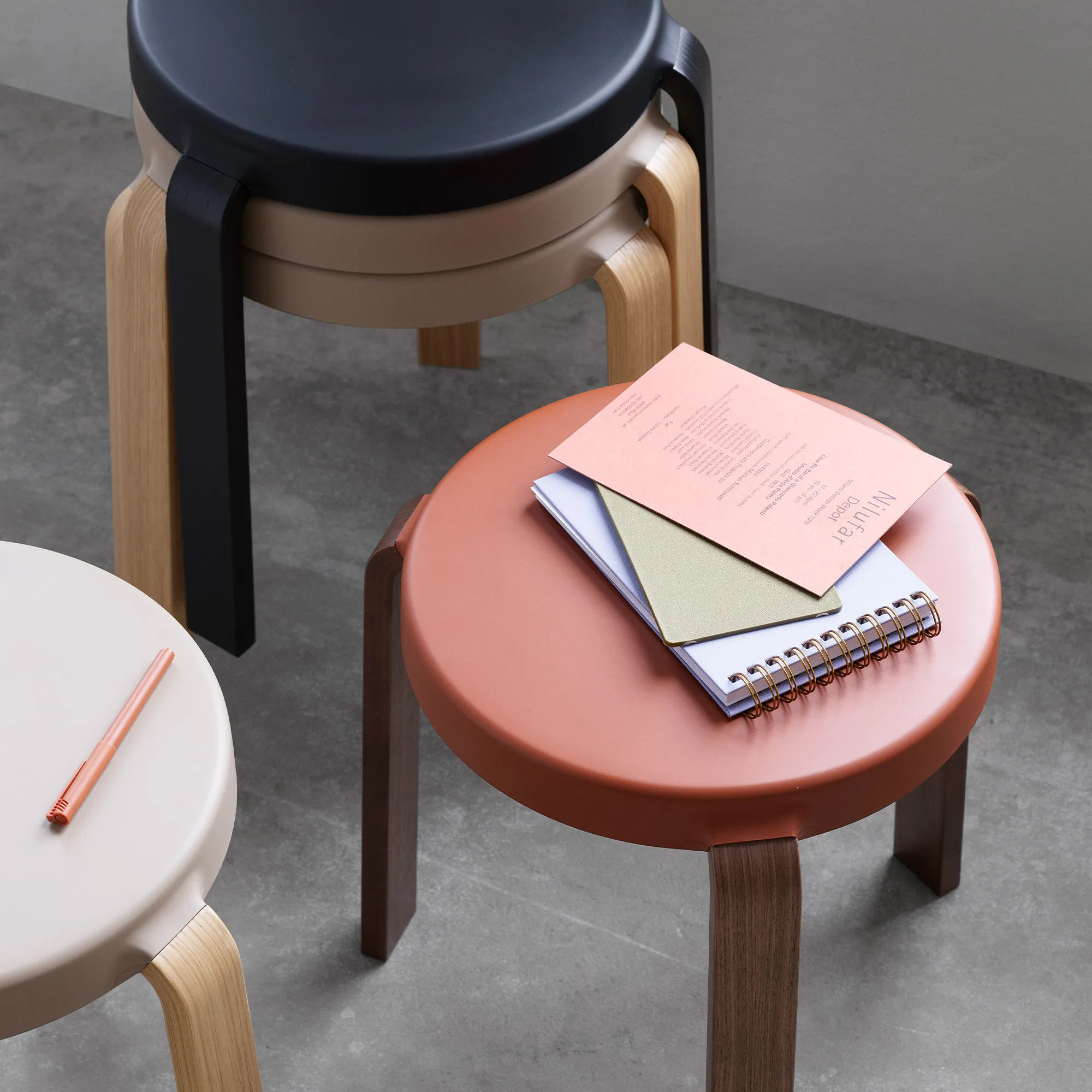 Tap Stool Black - 5
