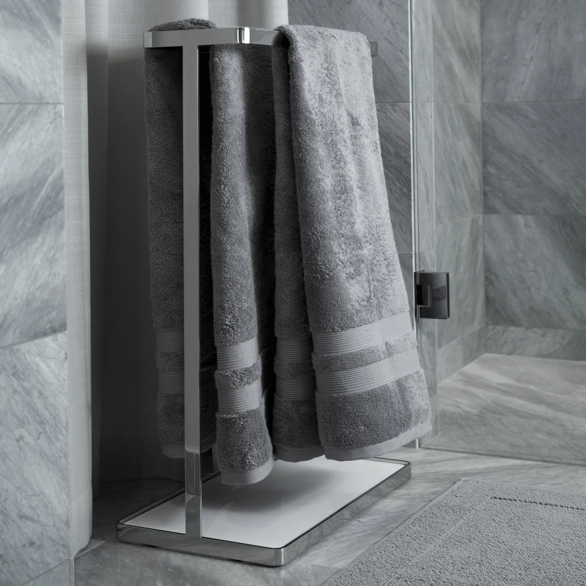 Fontana Towel Organic Grey - 2