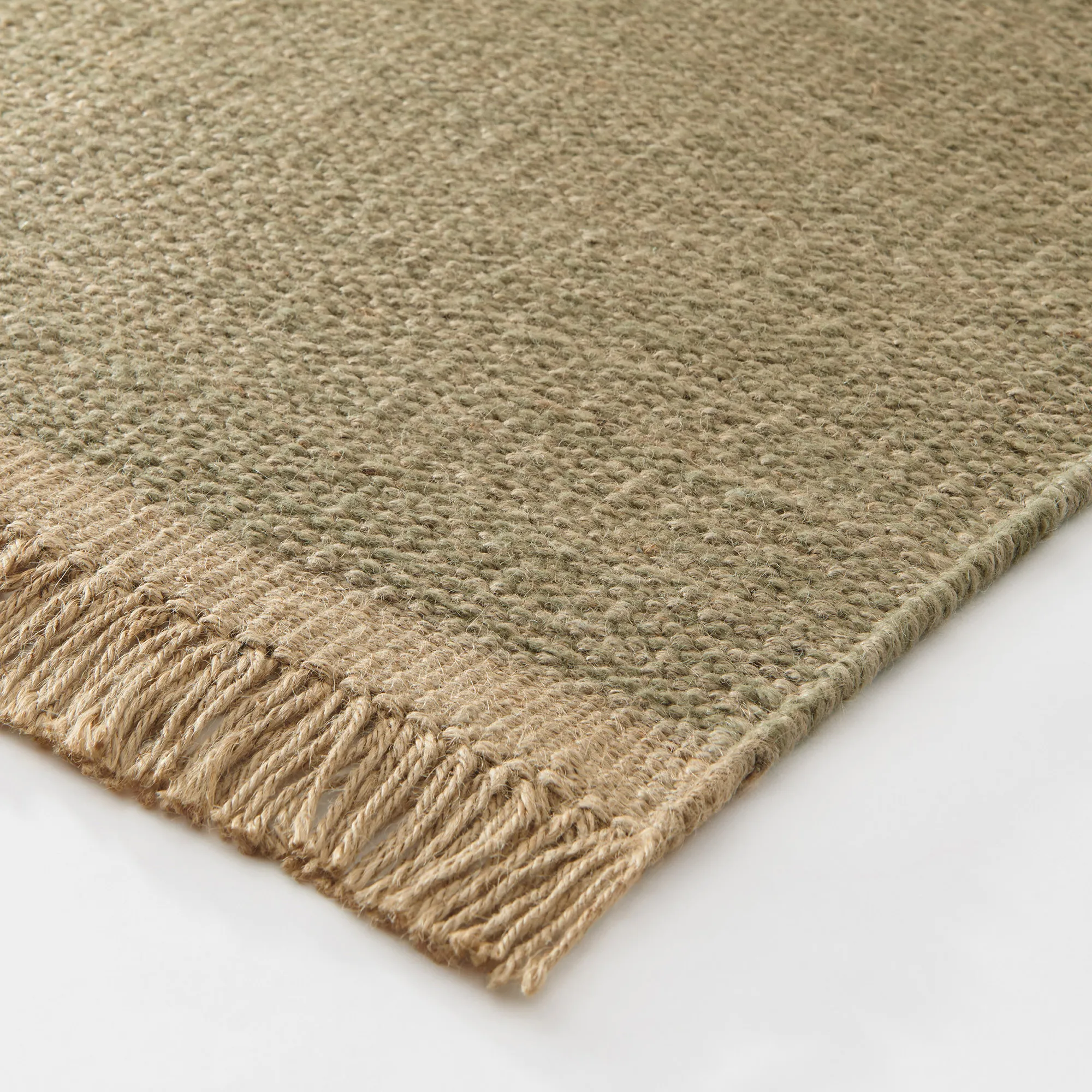 Desert Fern uld- og jute-tæppe - 7
