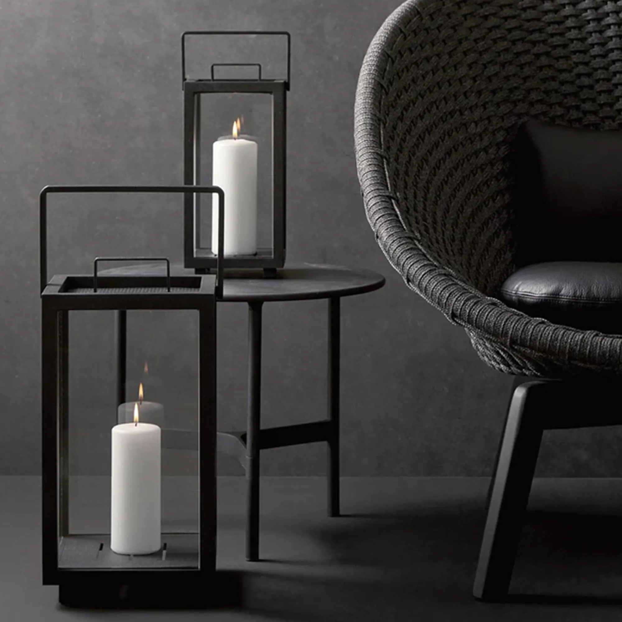 Lighthouse Lantern Extra Small - Lava Gray - 3