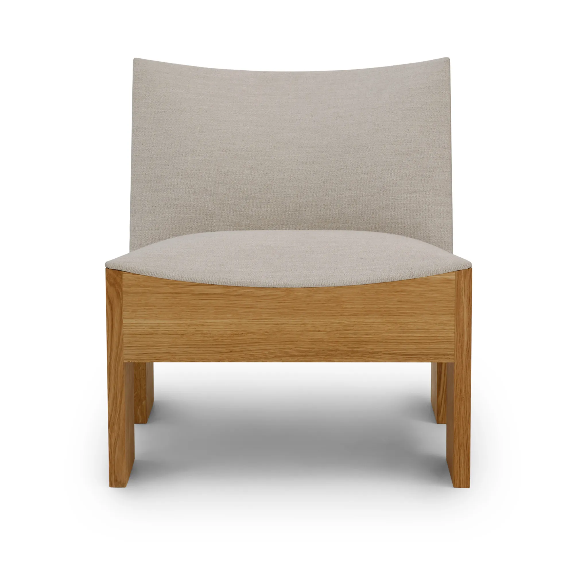 Tenon Lounge Chair Fumed Oak - 1