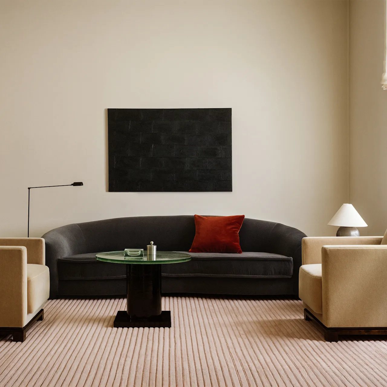 Park 02 Rose Wool Rug
