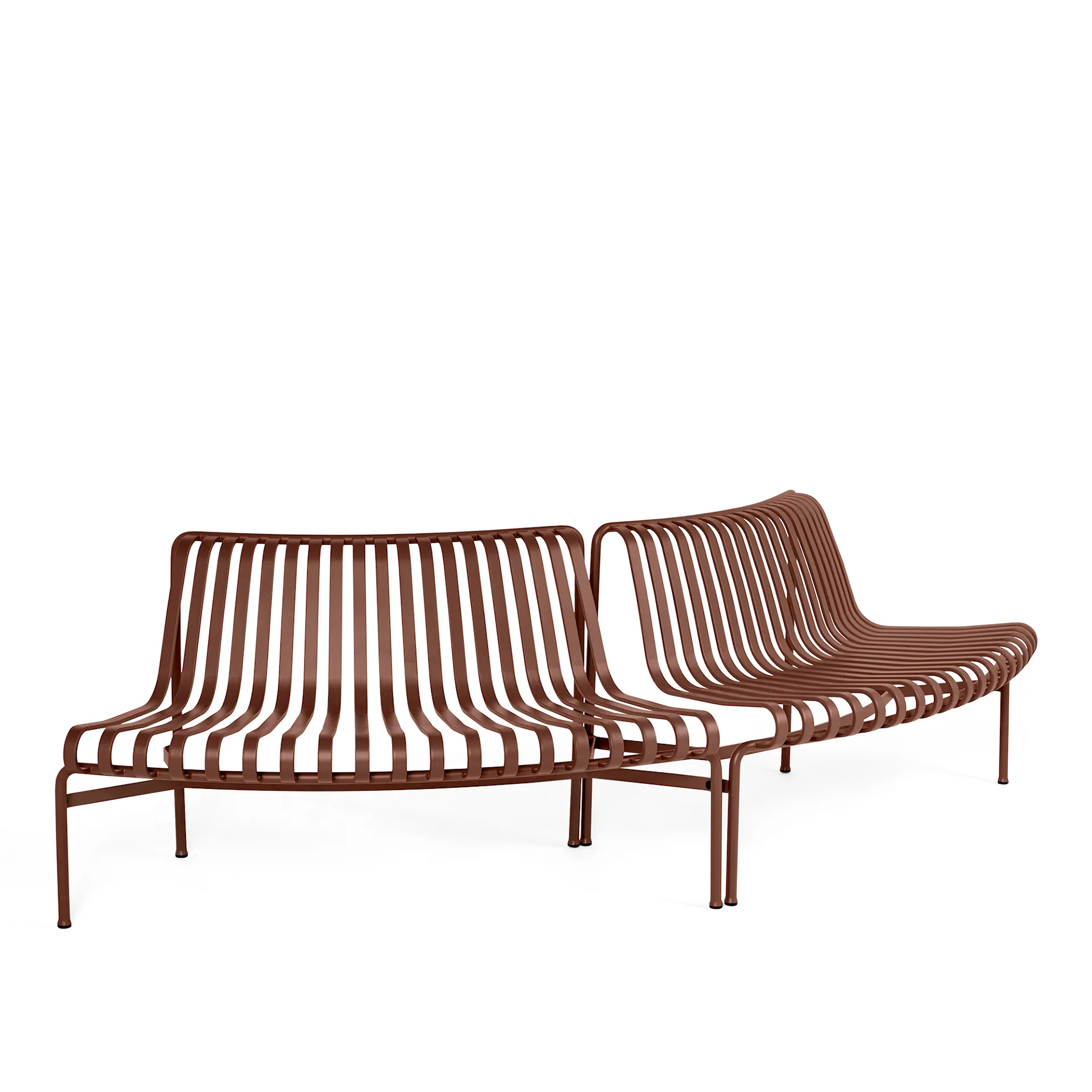 Palissade Park Dining Bench - Set of Two - HAY - Ronan & Erwan Bouroullec - NO GA