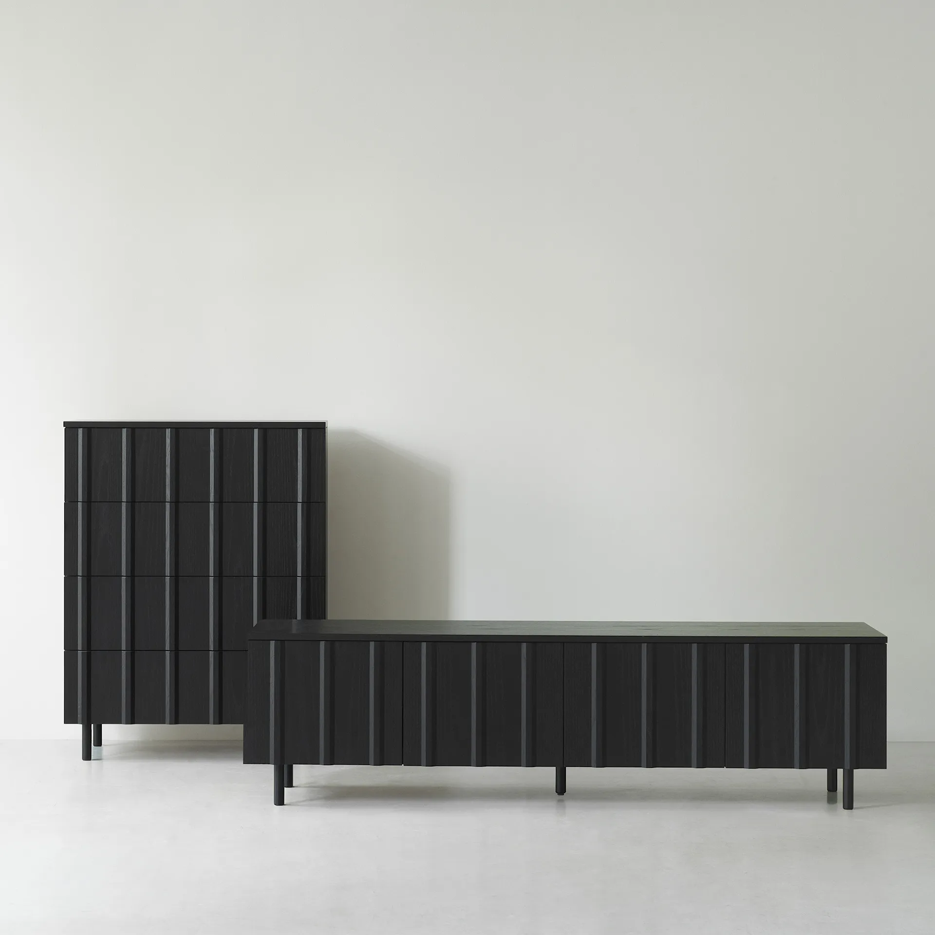 Rib Dresser 4 Drawers - Normann Copenhagen - NO GA