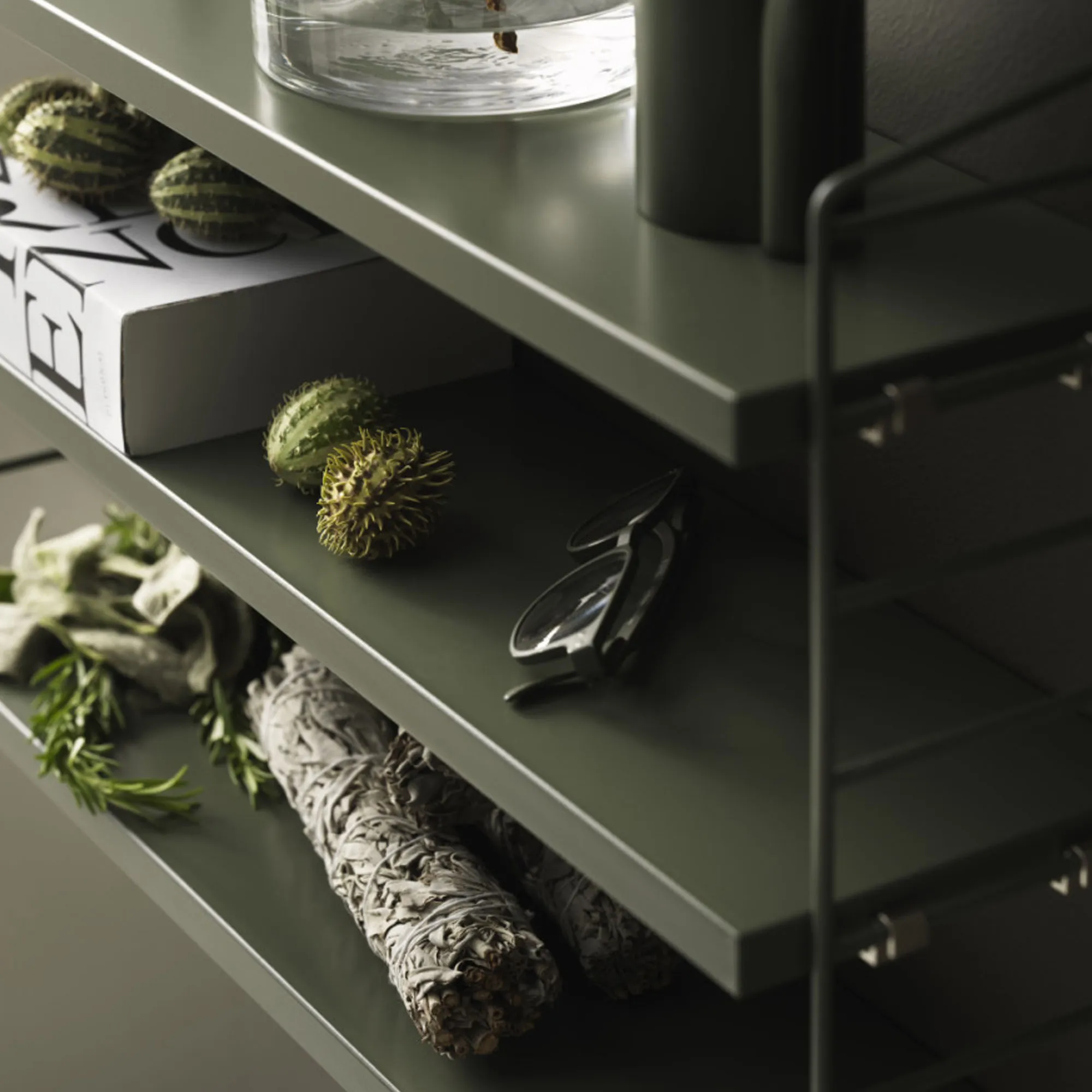 String Pocket Wall Shelf Wood - 7