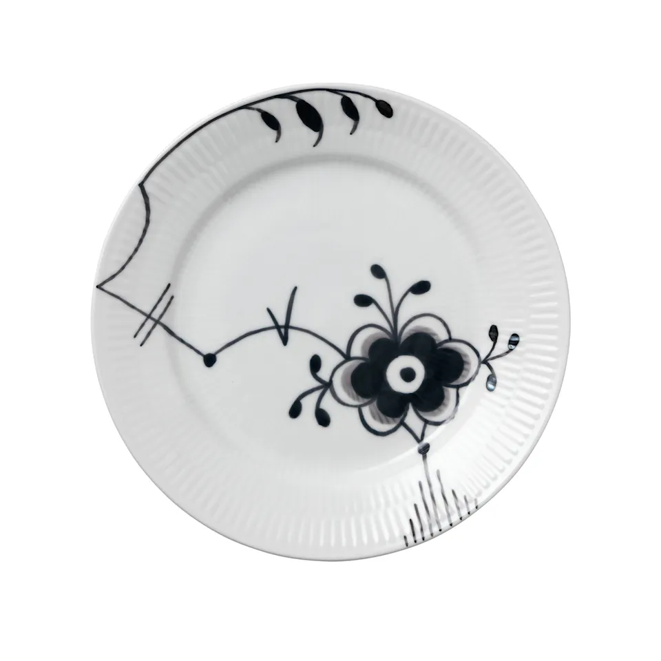 Black Mega Plate 19 cm Decoration No. 6