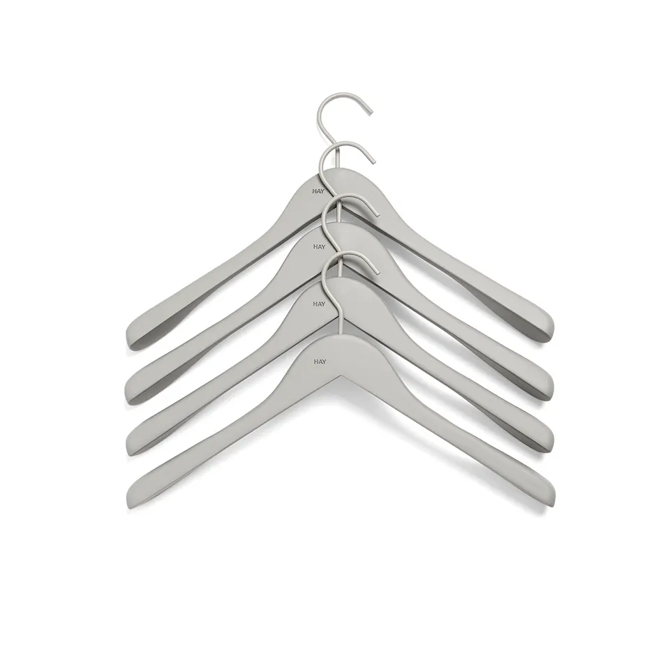 Soft Coat kleerhanger Wide 4-pack