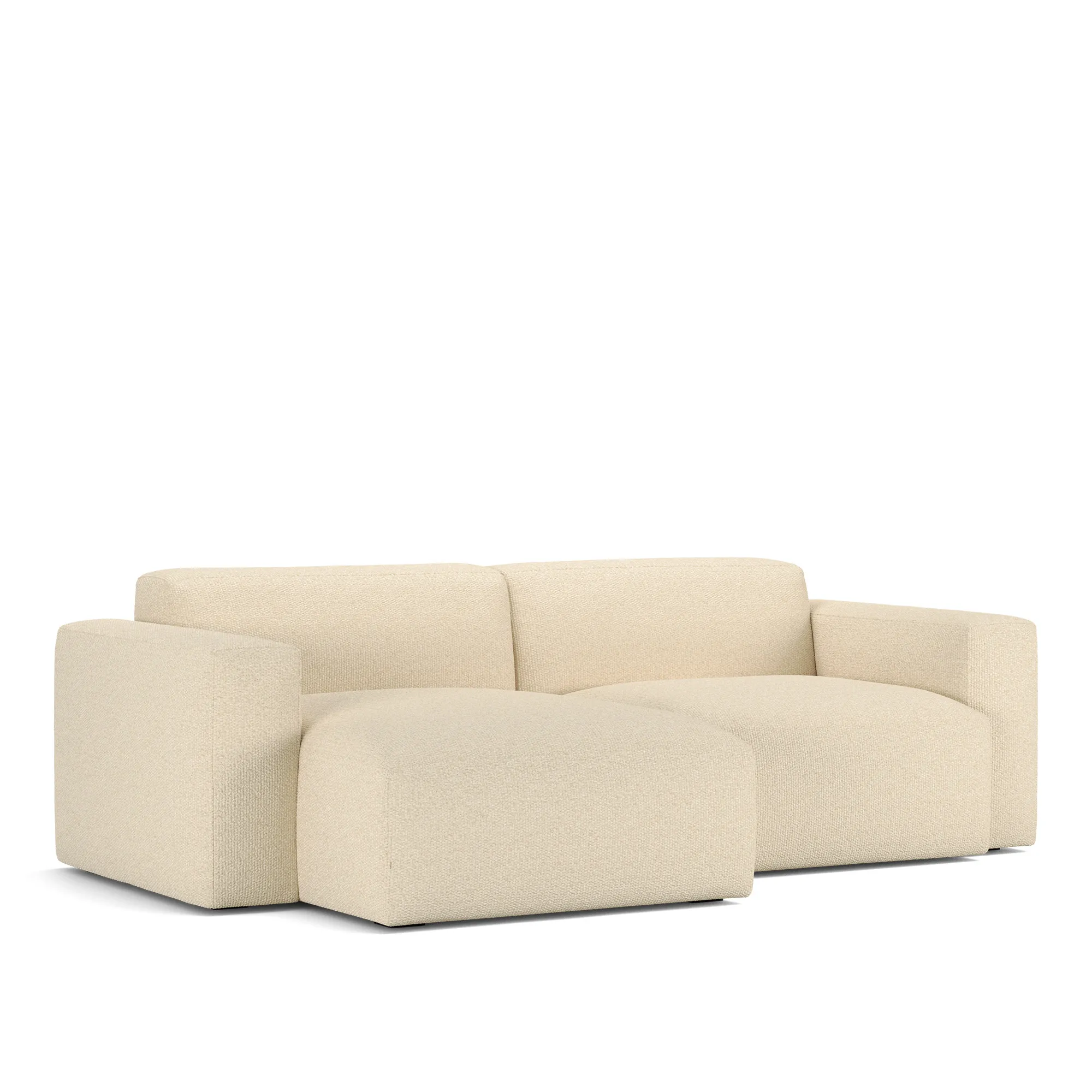 Brick 2-Seater Chaise Lounge Left - 4