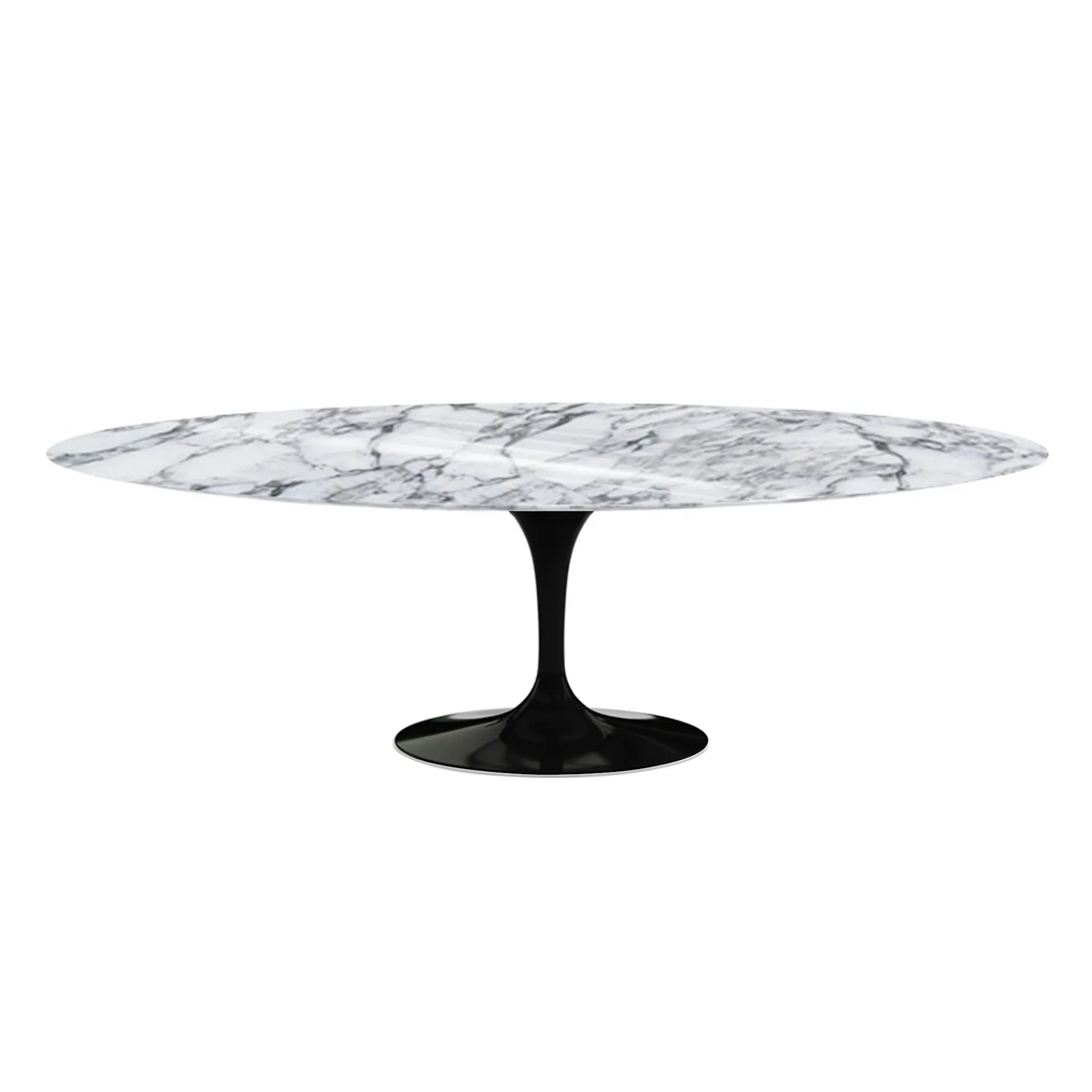 Saarinen Oval Table - Black - Knoll - Eero Saarinen - NO GA