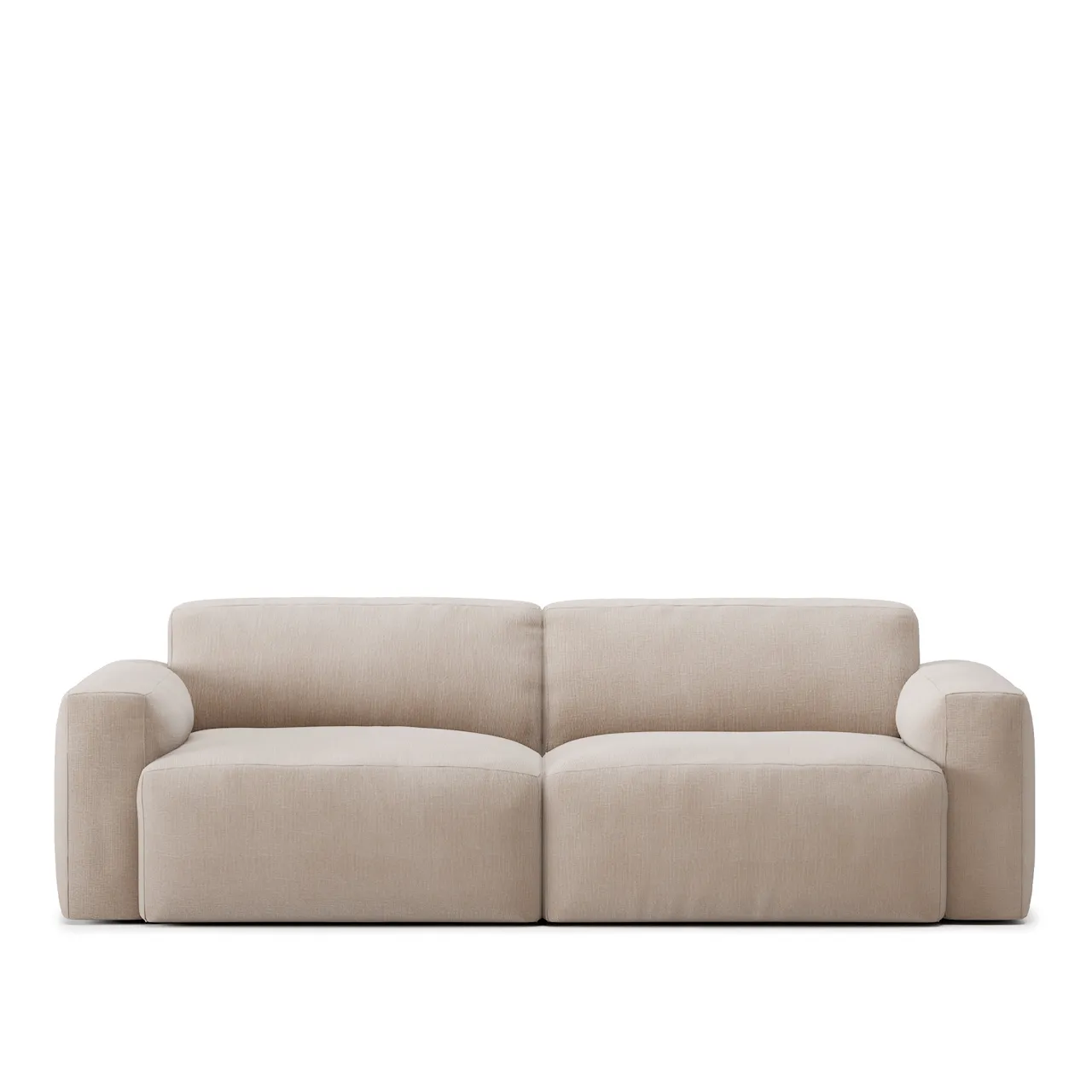 Brick 2-Seater - Ascot White