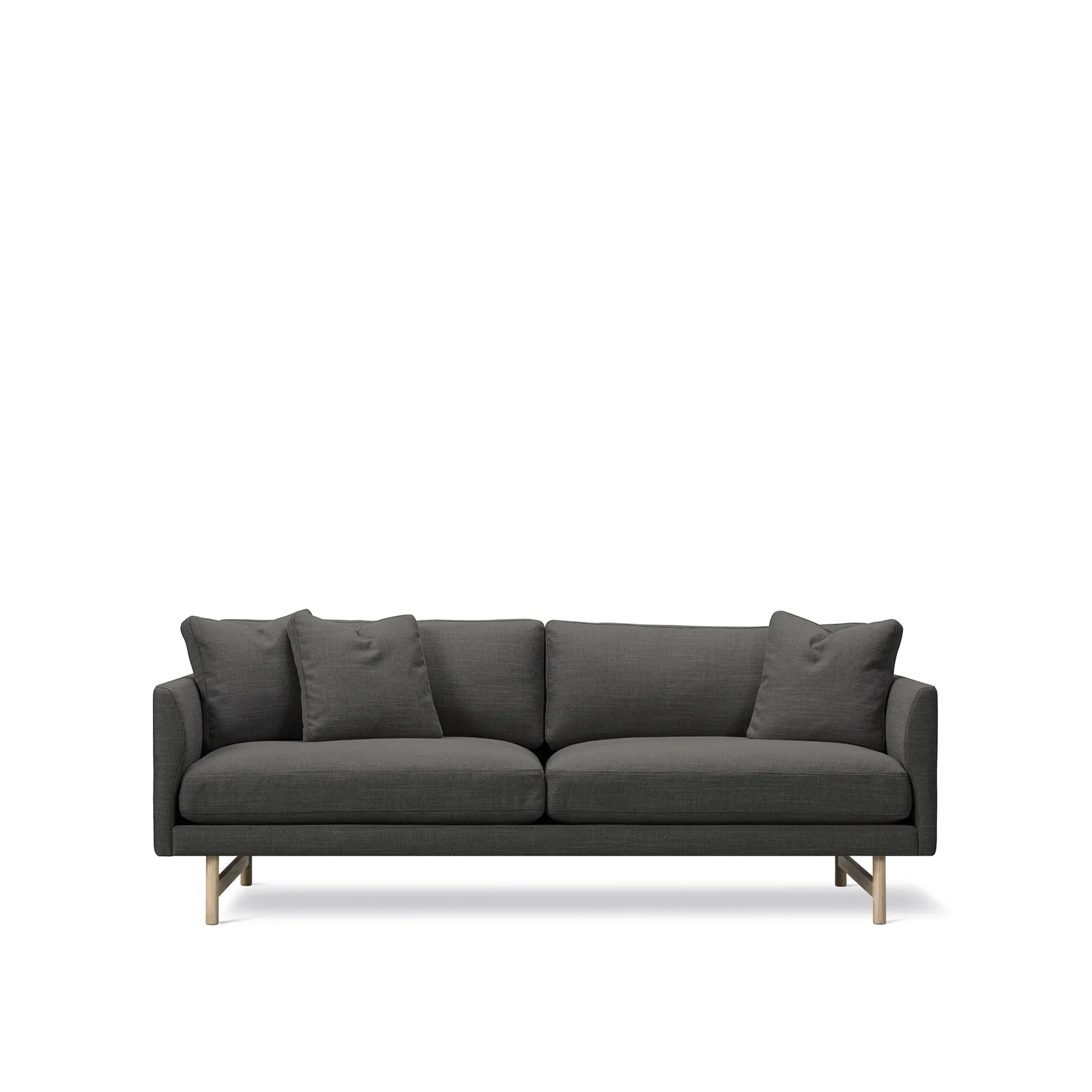 Calmo 2-Seater Sofa Lacquered Oak - 1