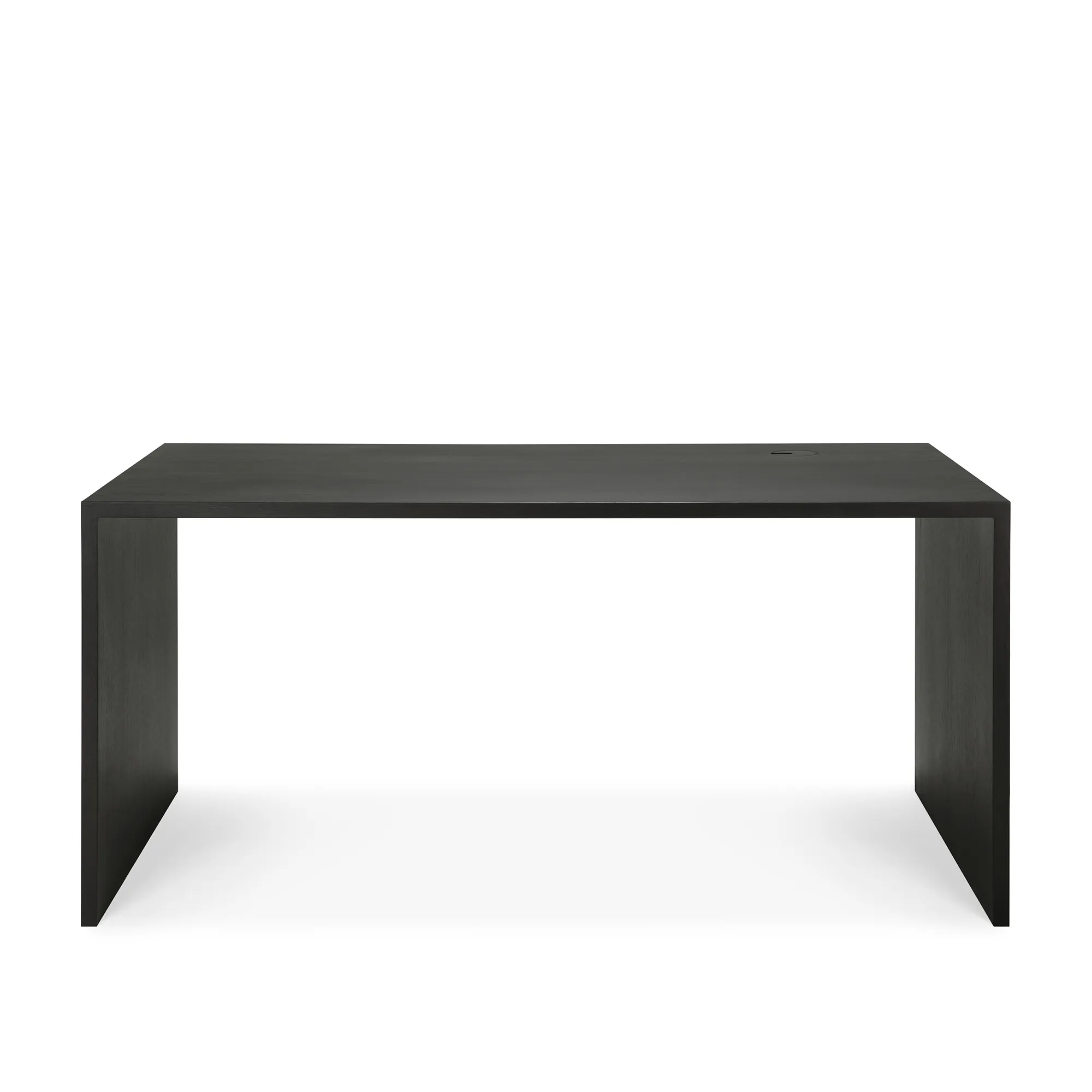 U Desk Black Oak - 1