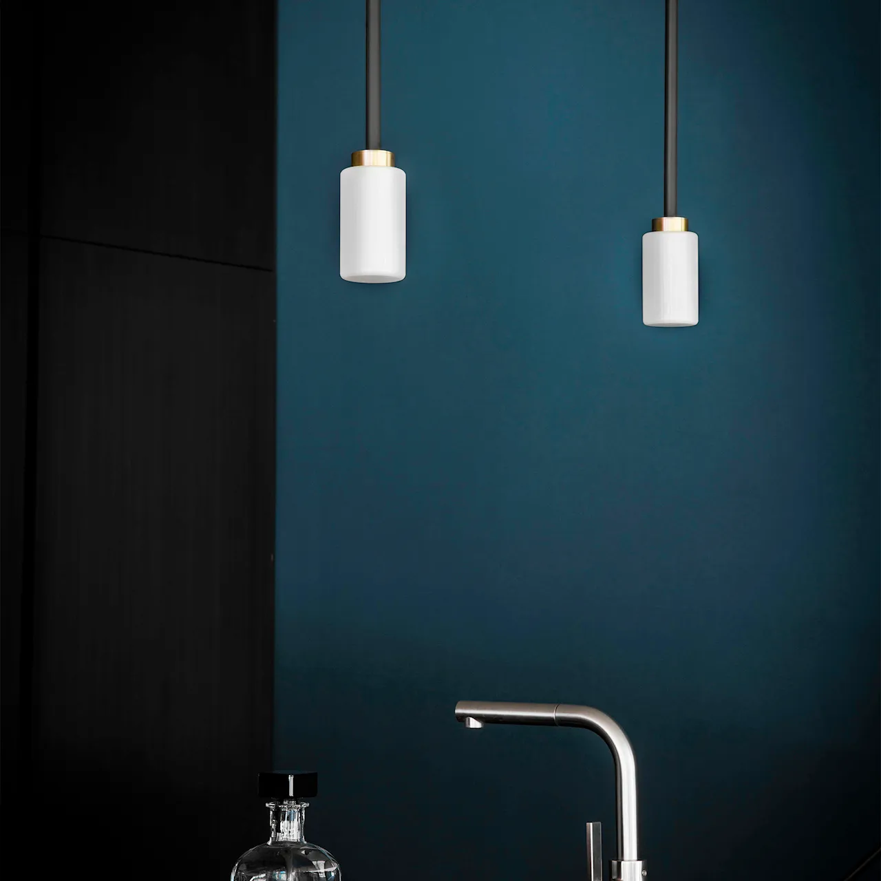 Farol Pendant Brass/Opal