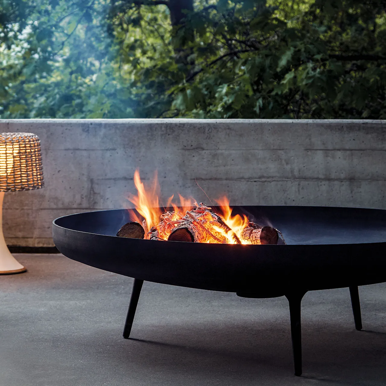 Deco Freestanding Fire Bowl