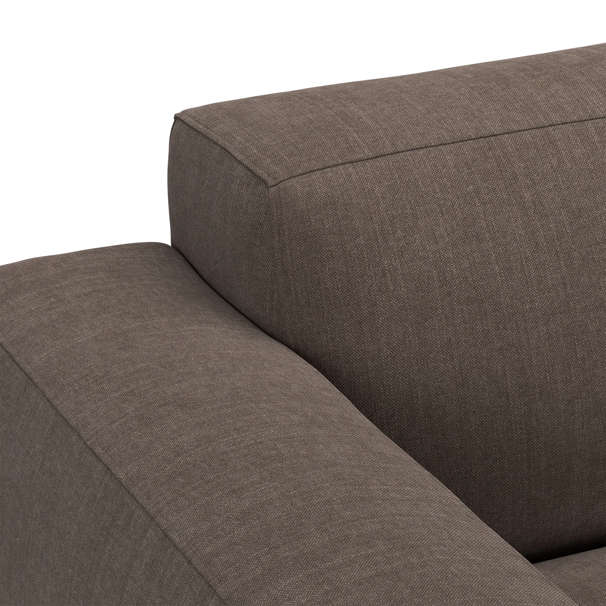 Brick 2-Seater Chaise Lounge Right - 5