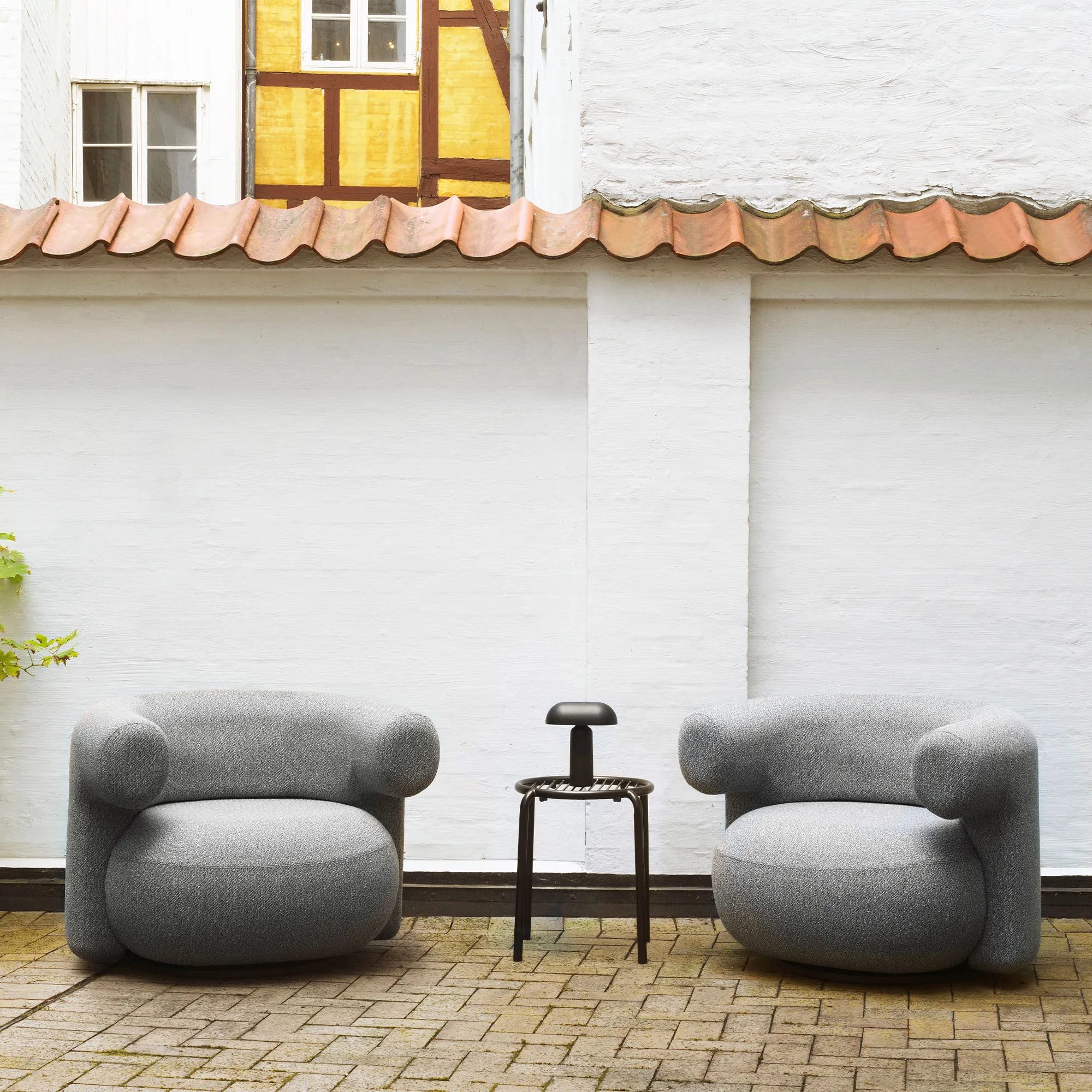 Burra lounge stol roterbar utomhus - 4