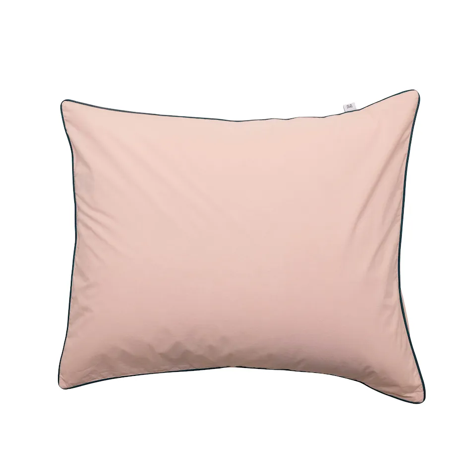 Powder Pink/Dark Blue tyynyliina
