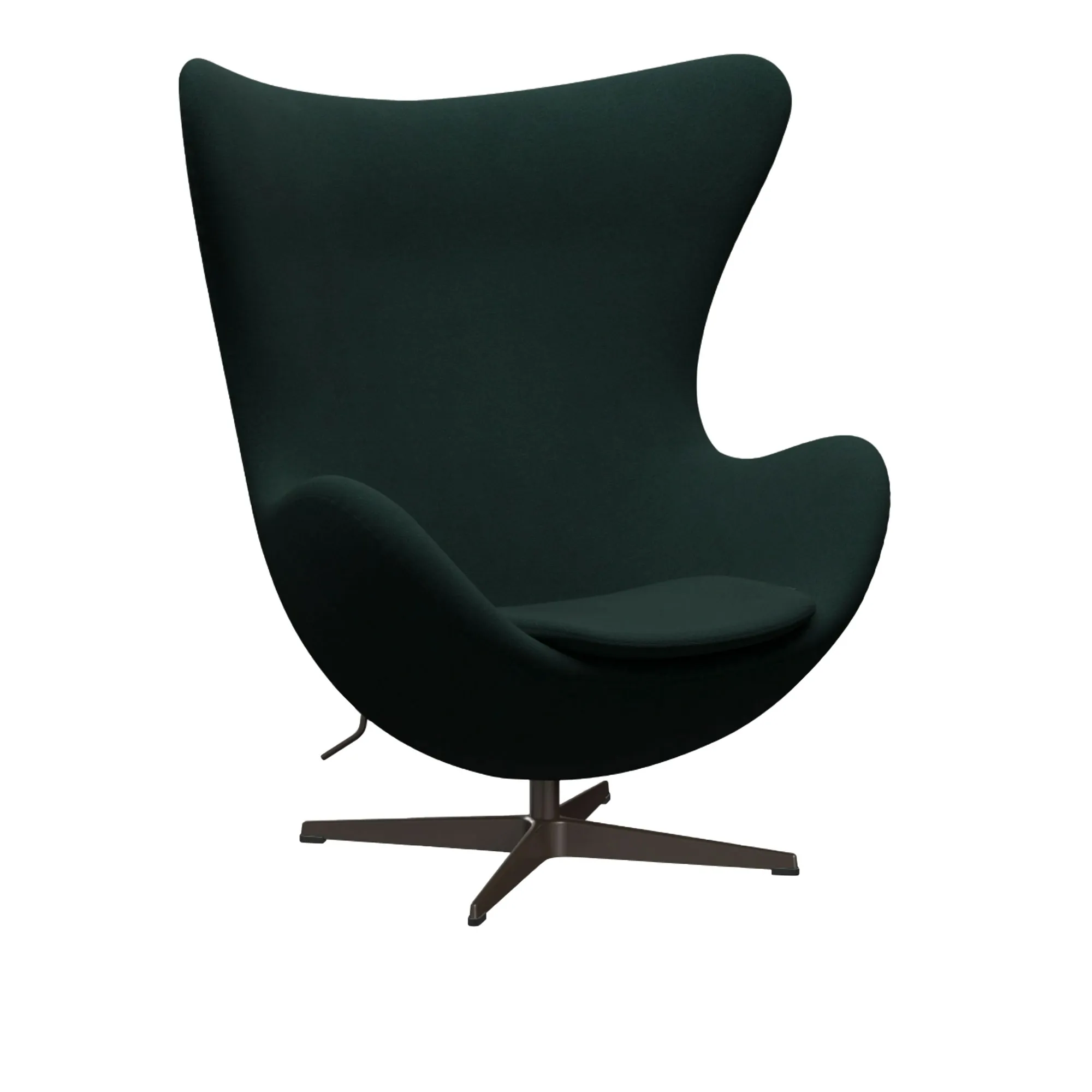 3316 Egg Lounge Chair Brown Bronze - 1