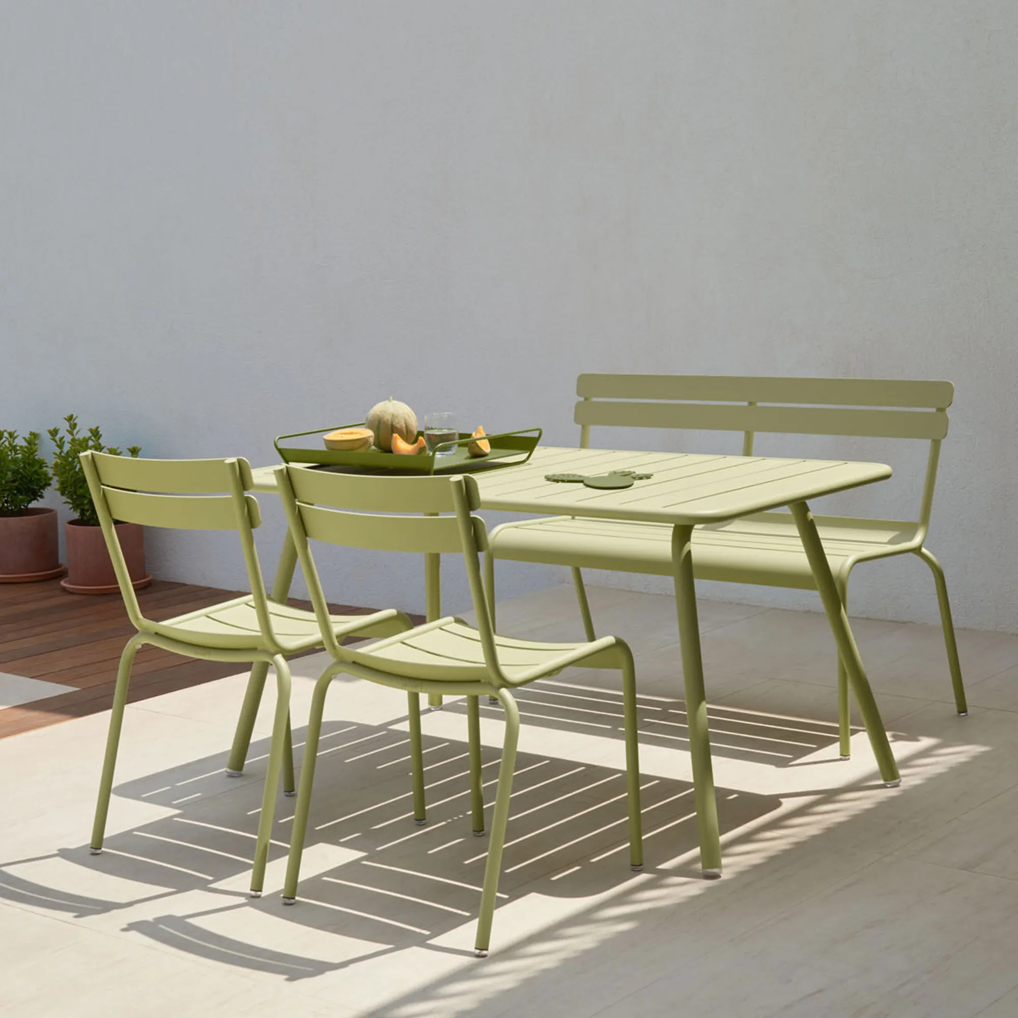 Luxembourg Dining Set Table 143 x 80 cm & 4 Chairs - 5