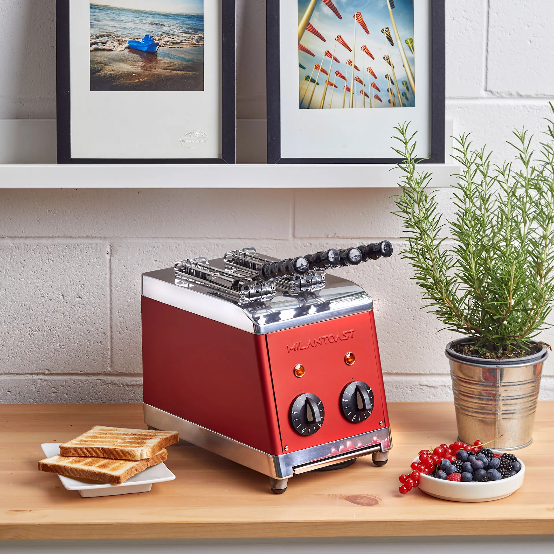 Classic Sandwich Toaster - Red - Milantoast - NO GA