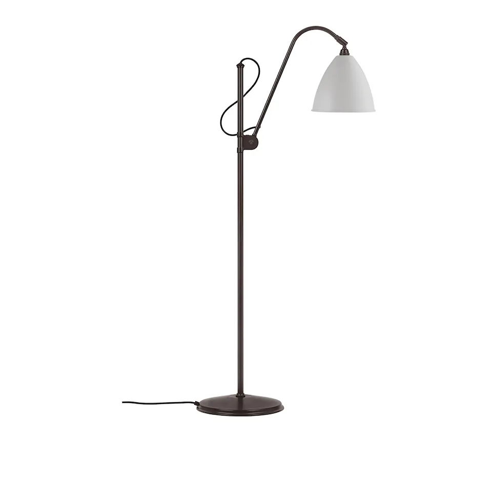 Bestlite BL3 gulvlampe Medium sort messing