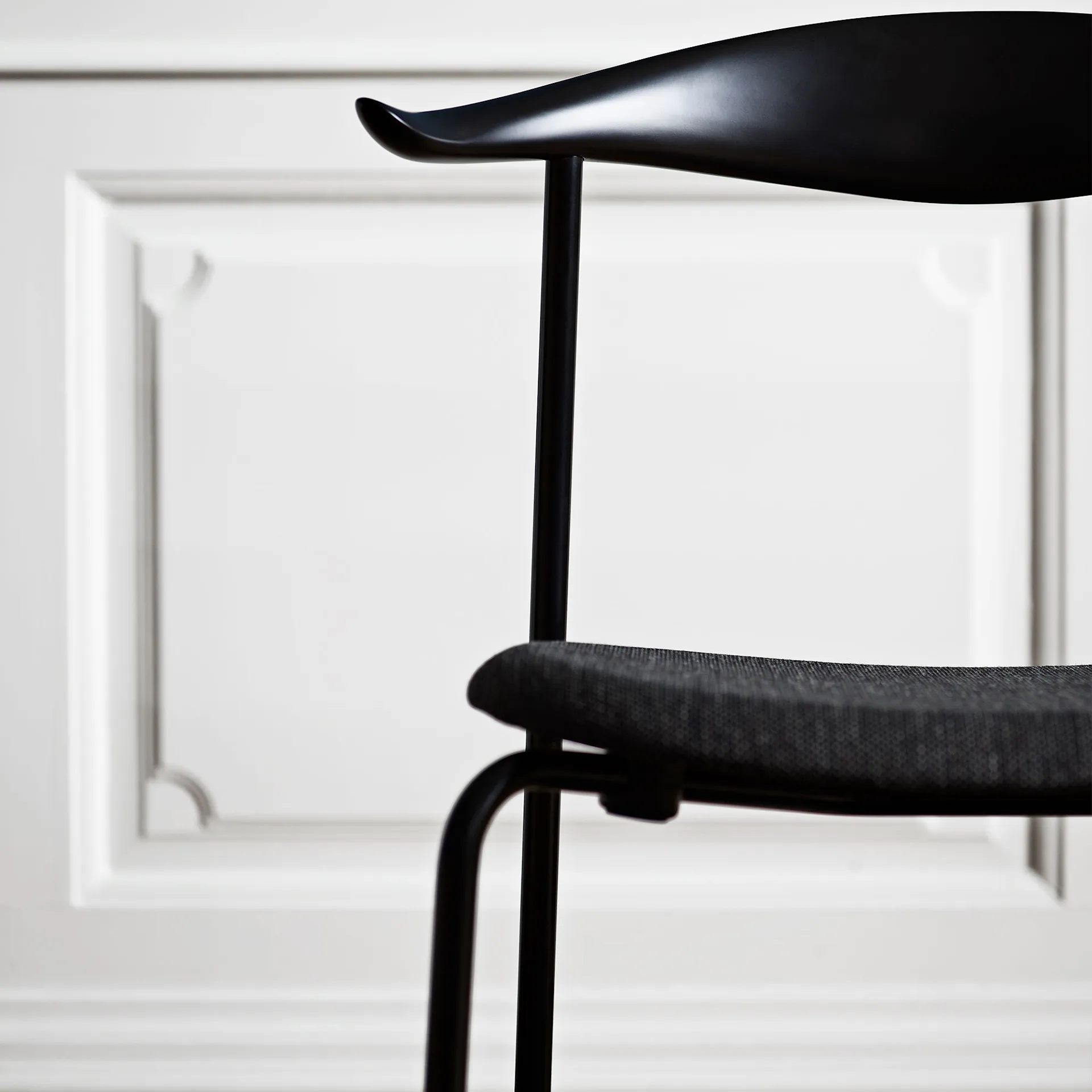 CH88P - Black steel - Carl Hansen - Hans J. Wegner - NO GA