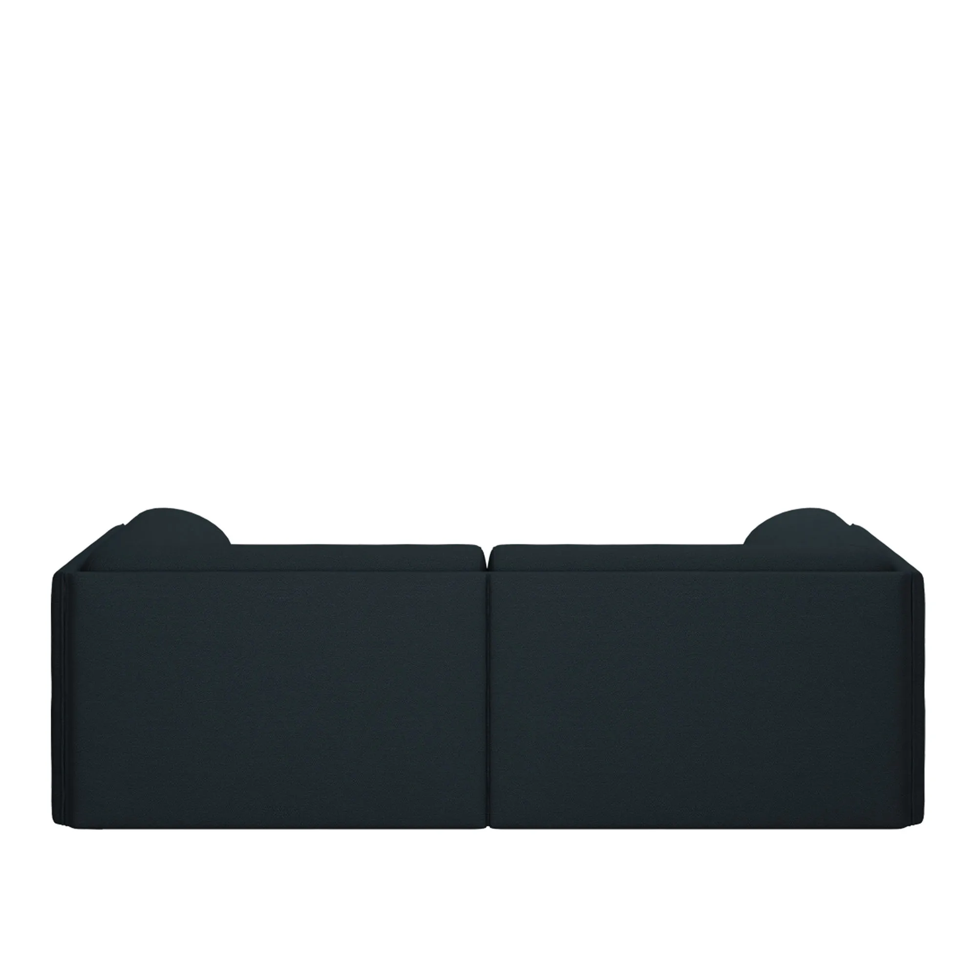 Palo Block 2-seater Sofa Low Back with Armrests - 2