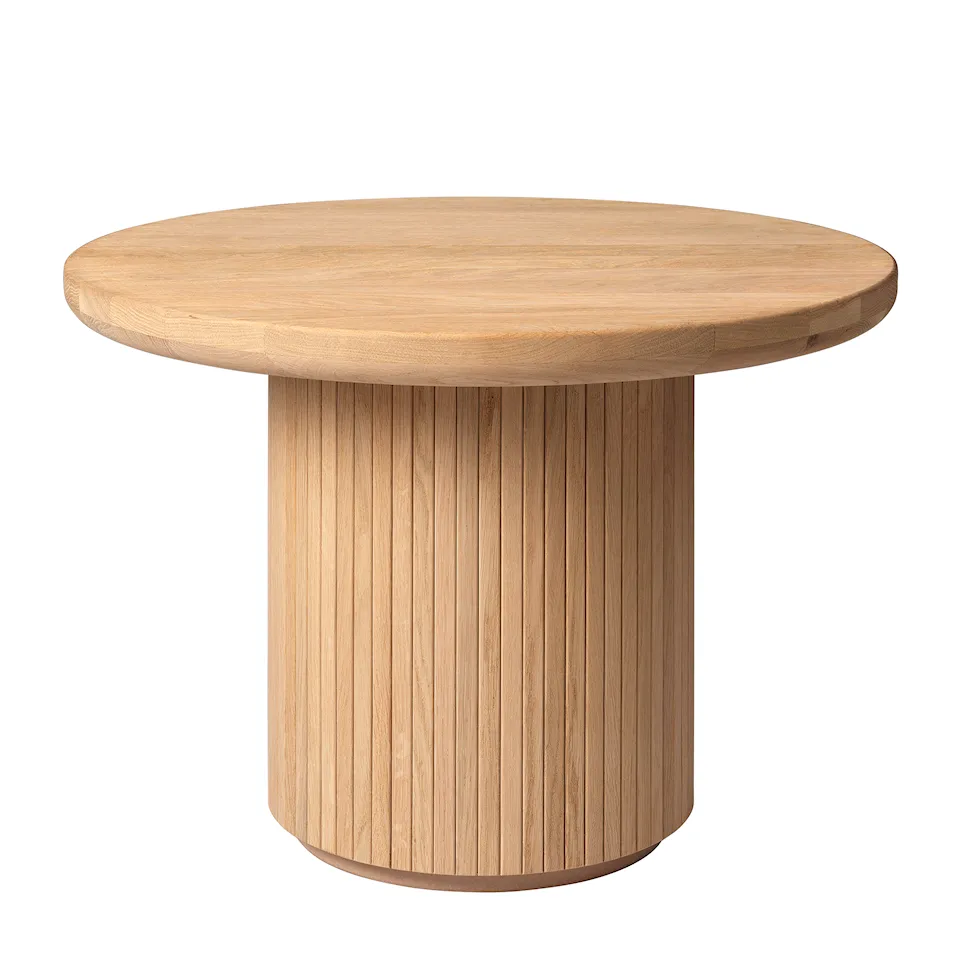 Moon Coffee Table Round H45 x Ø60, Solid Oak Oiled