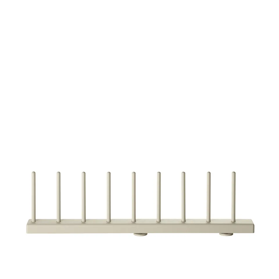 String Plate Rack Beige - 30 cm/8 Plates