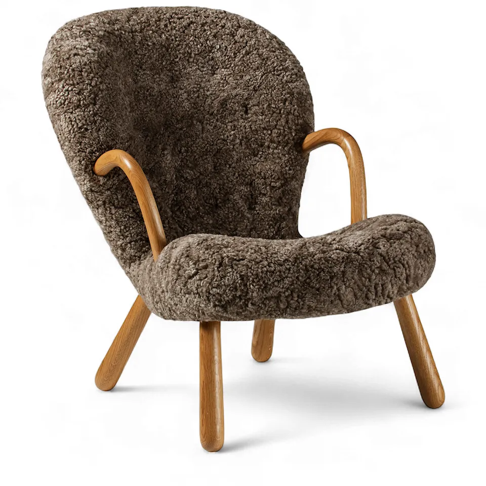 Clam fauteuil