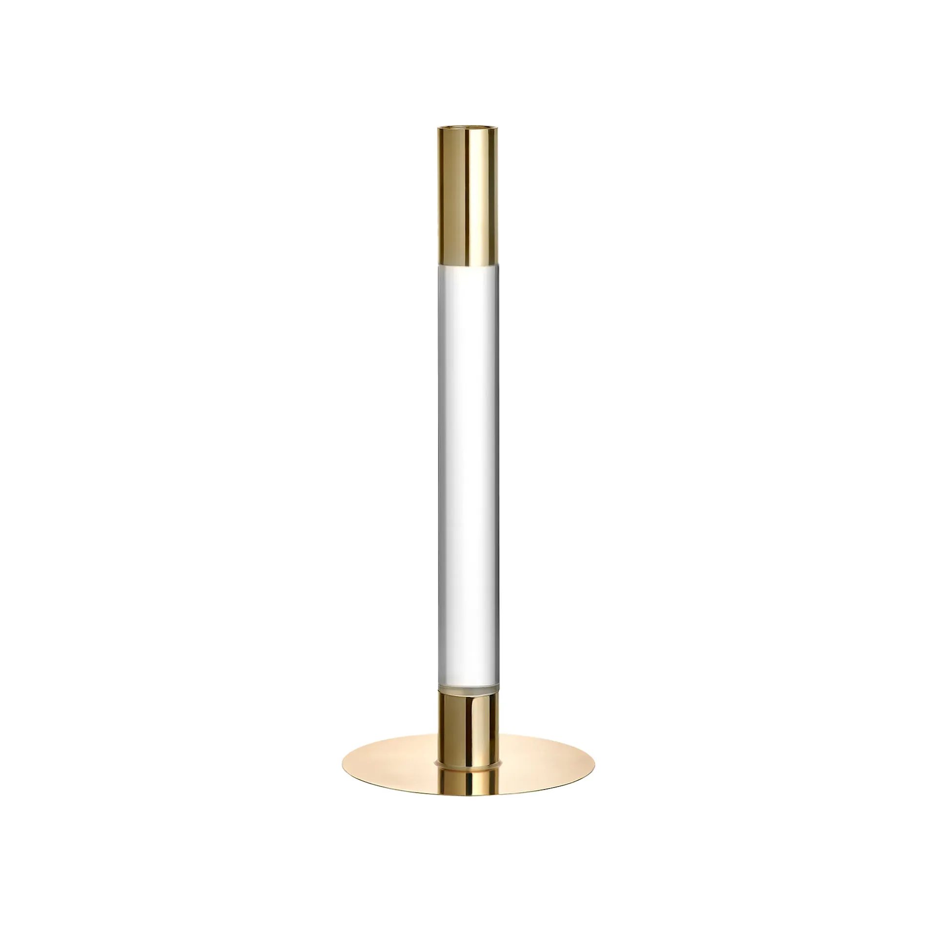 Lumiere Candlestick Gold - Orrefors - Ingegerd Råman - NO GA