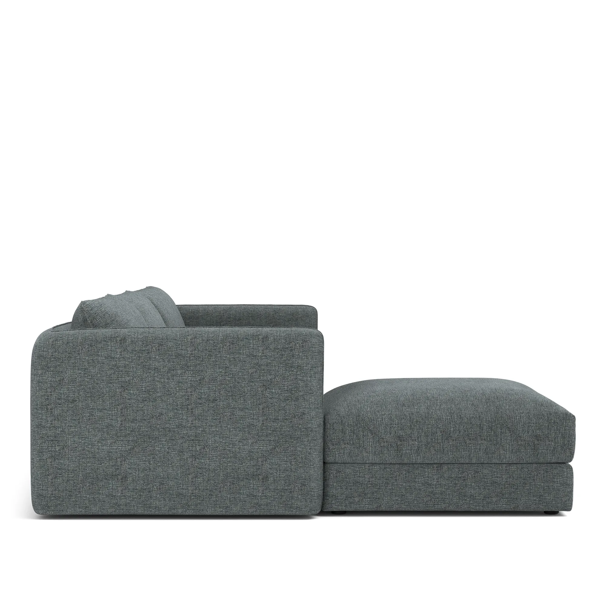 Pavarotti 03 3-personers sofa med fodskammel - 5