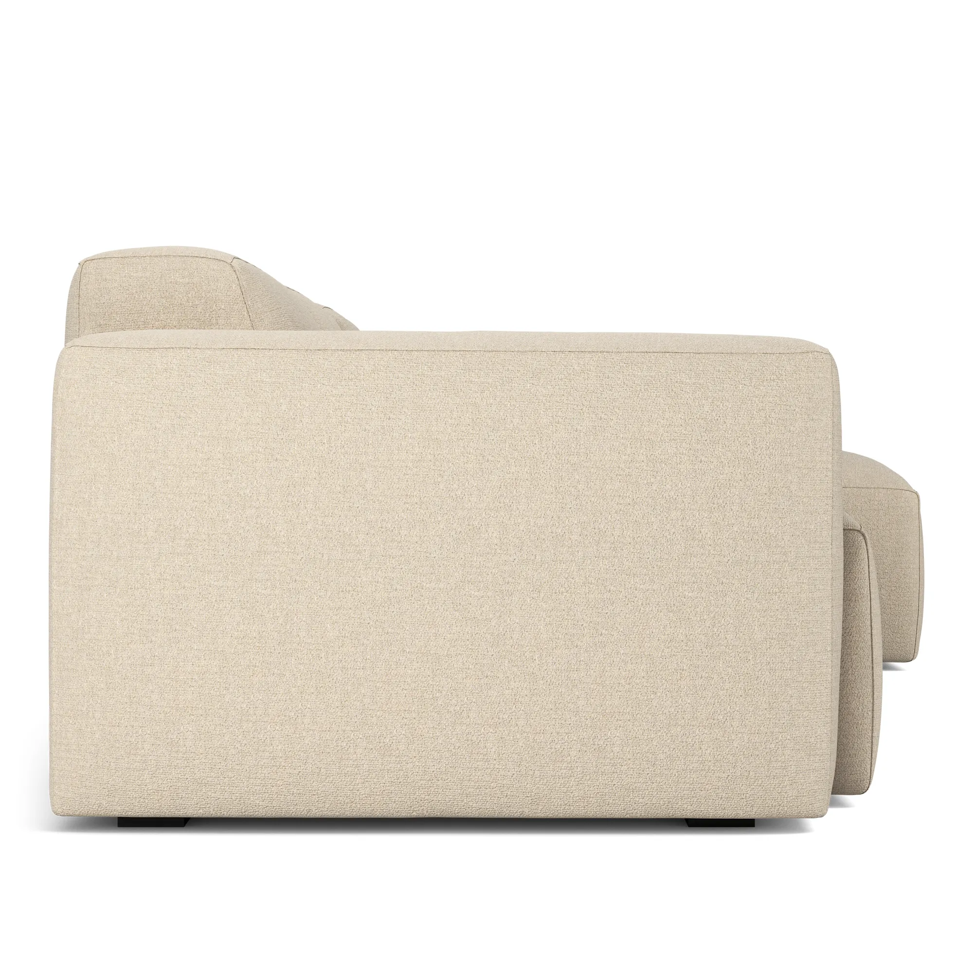Brick 3-zitsbank met chaise longue rechts - 3