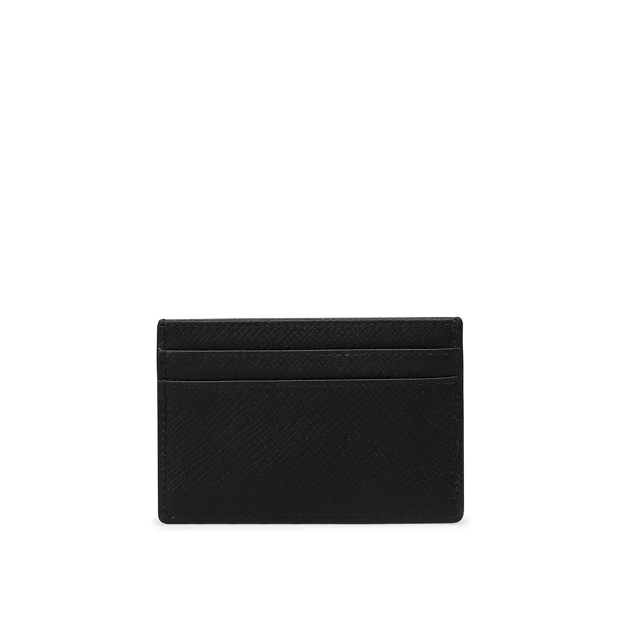 Panama Flat Card Holder - Black