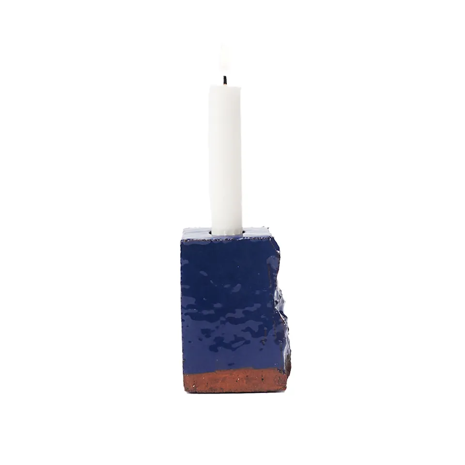 A Single Brick Candle