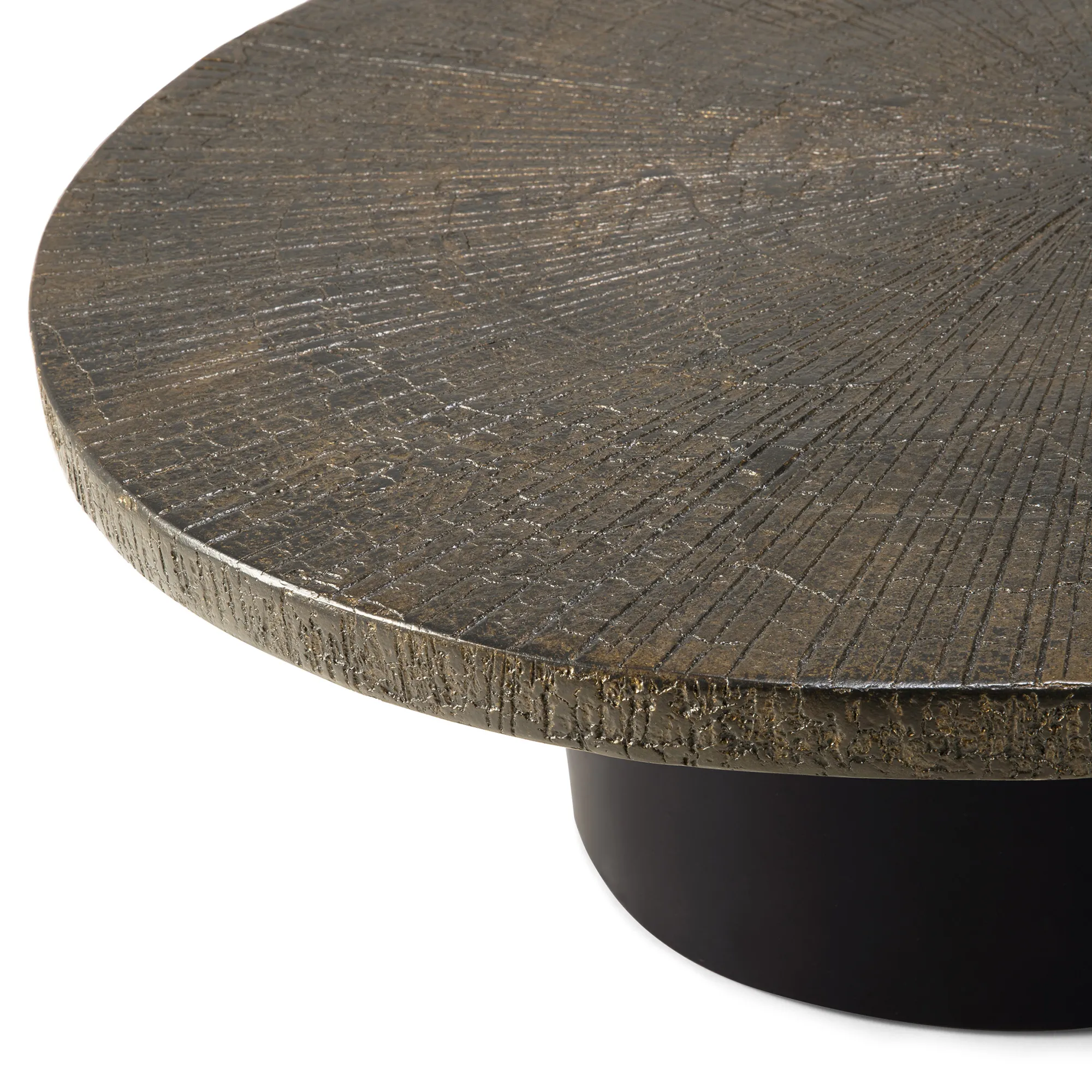 Slice Oval Coffee Table - 3