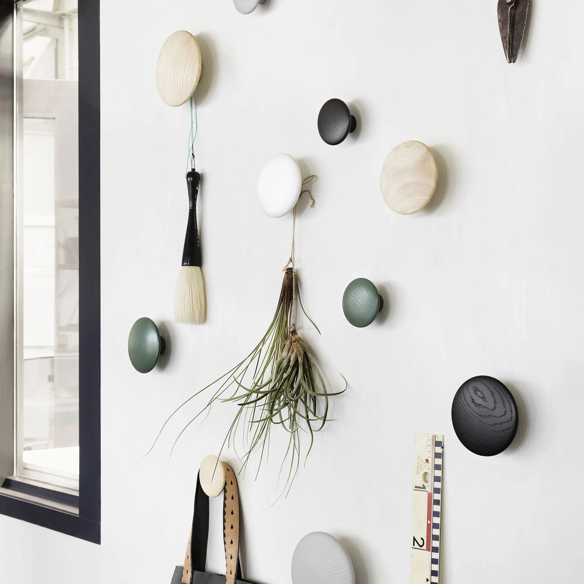 Dots Wood Coat Hanger Large - 3