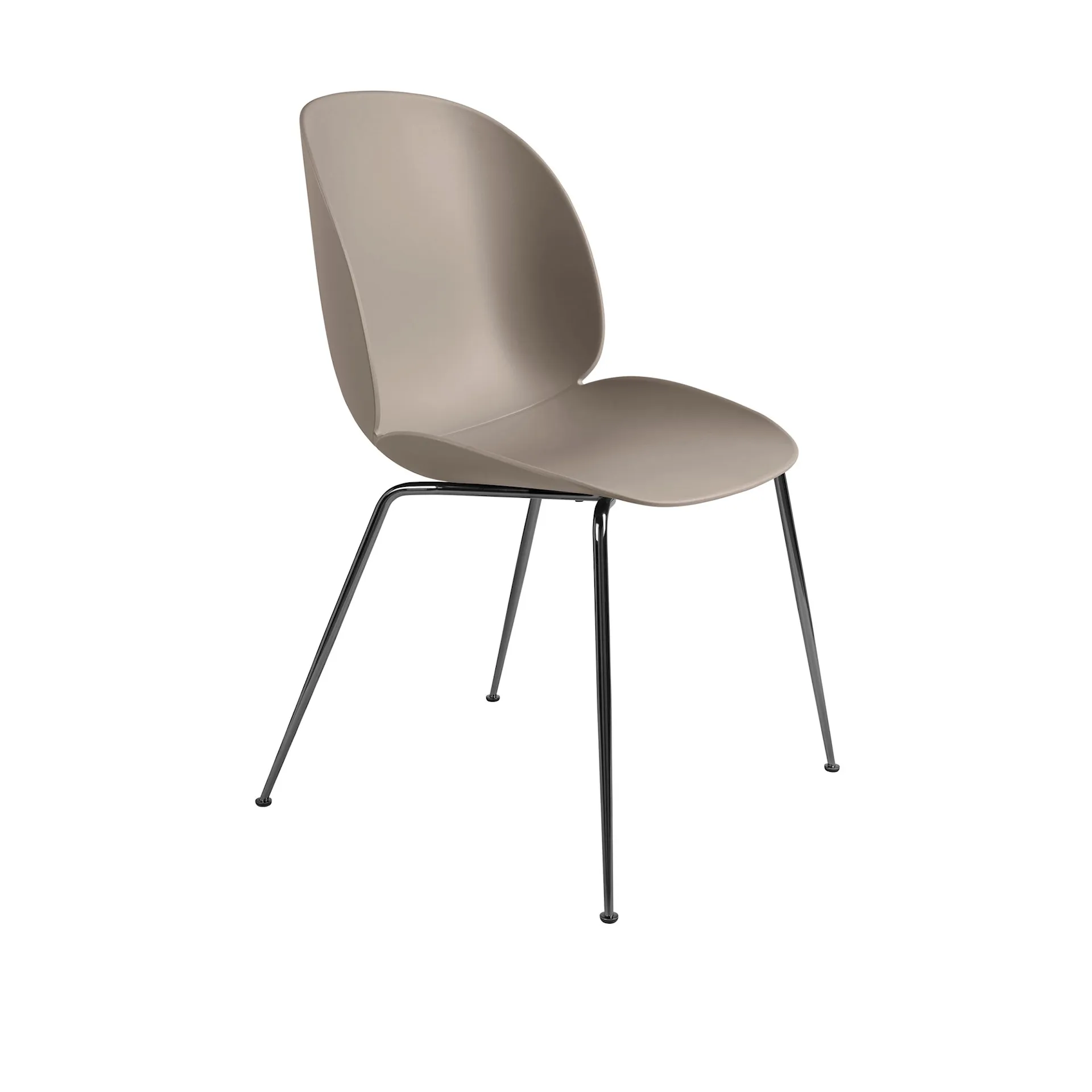 Beetle Dining Chair - Un-upholstered - Gubi - GamFratesi - NO GA