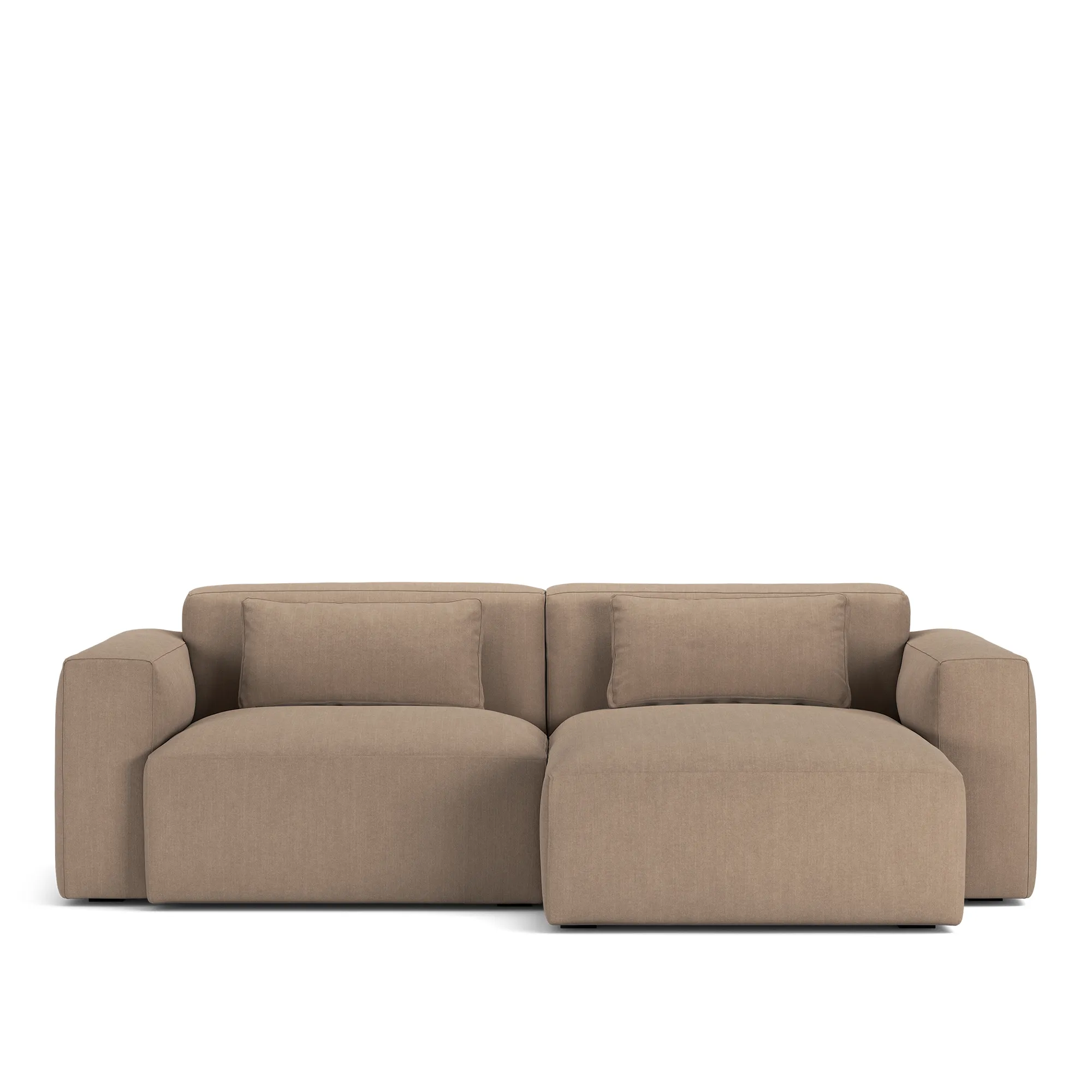 Brick 2-Seater Chaise Lounge Right - 9