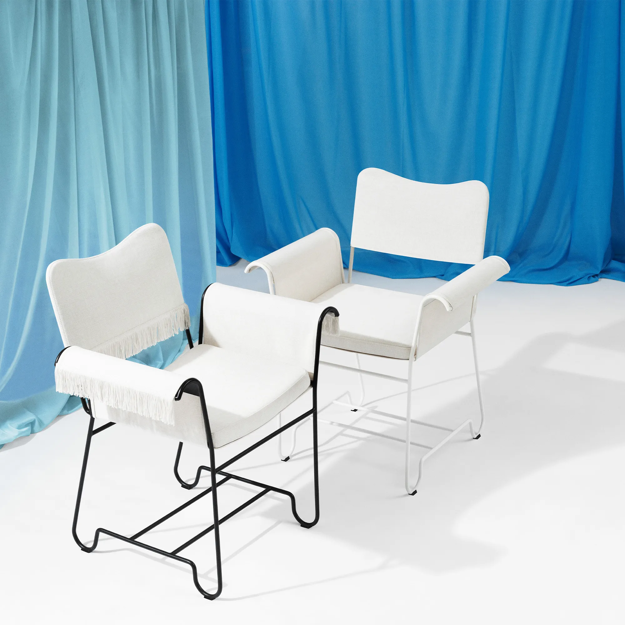 Tropique Outdoor Dining Chair White - 13