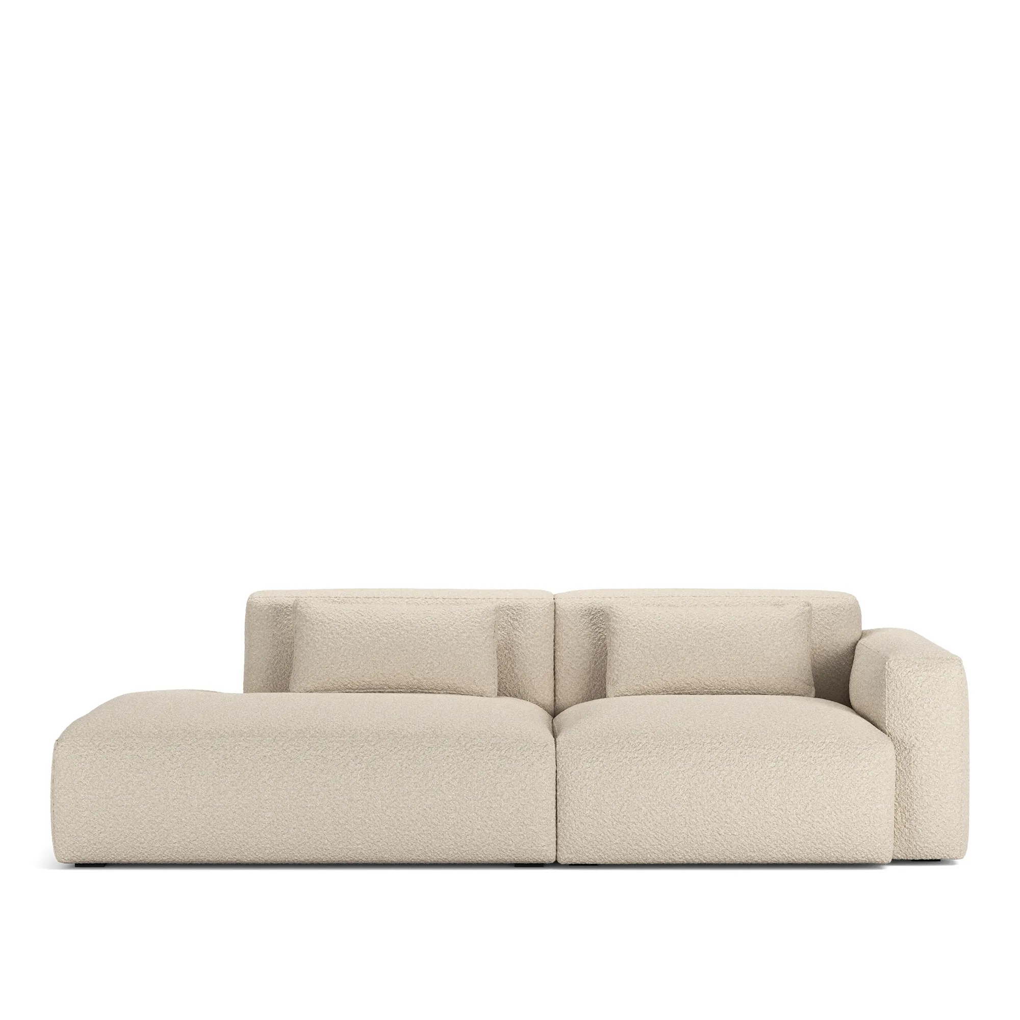Brick 2-Seater Open End Left - 9