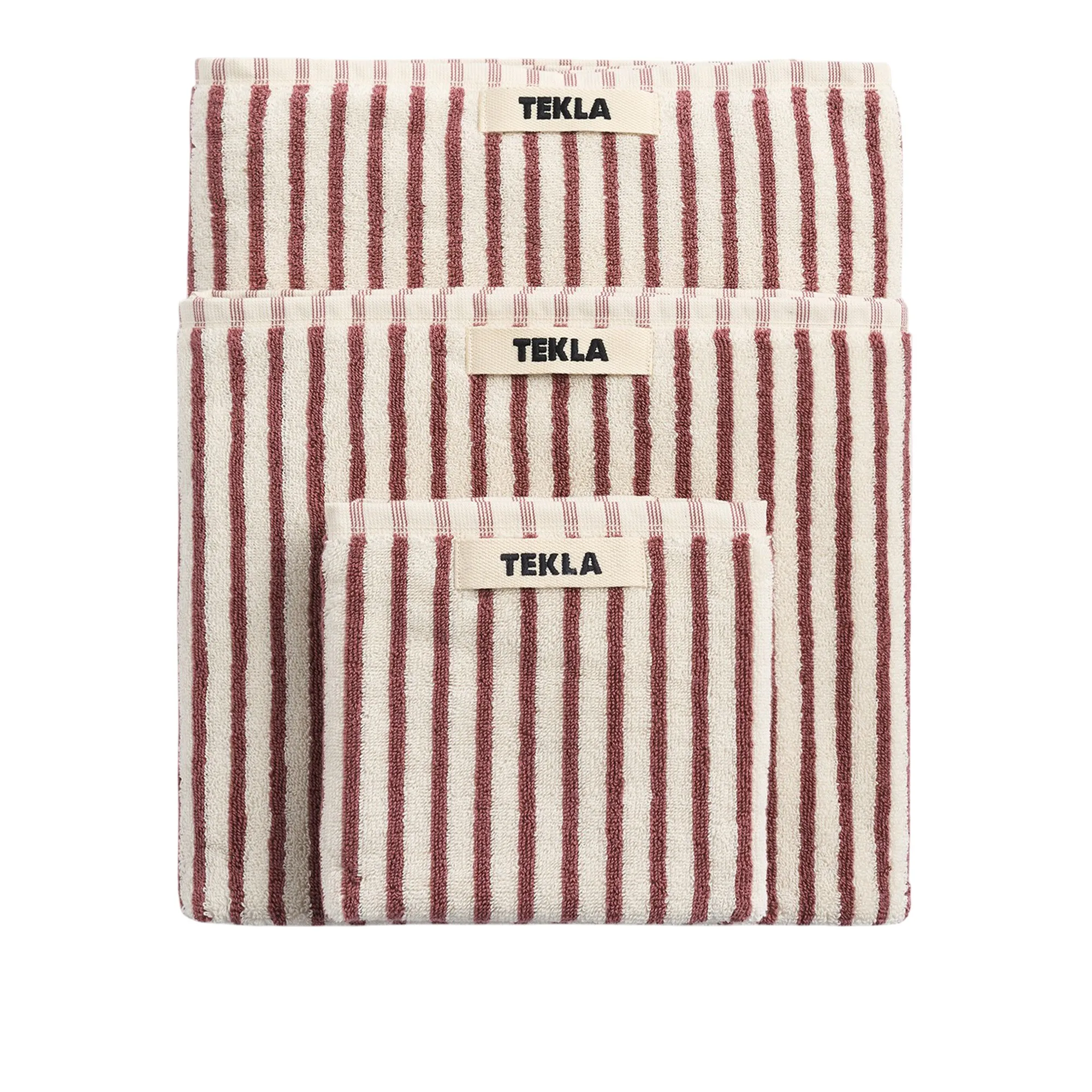 Terry Ripple Stripes handdoek - 1