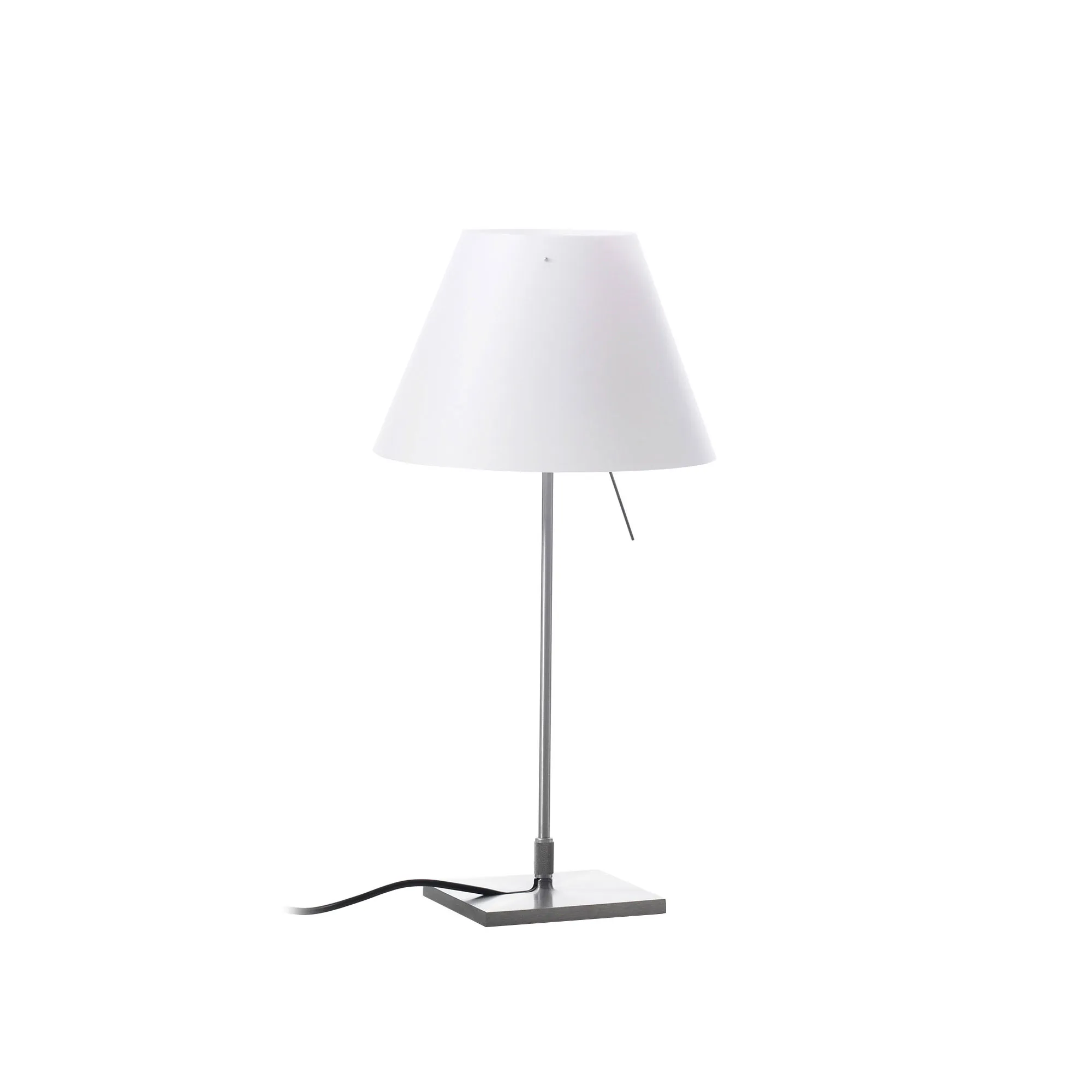Costanzina Bordlampe - Aluminium/Hvid - 1