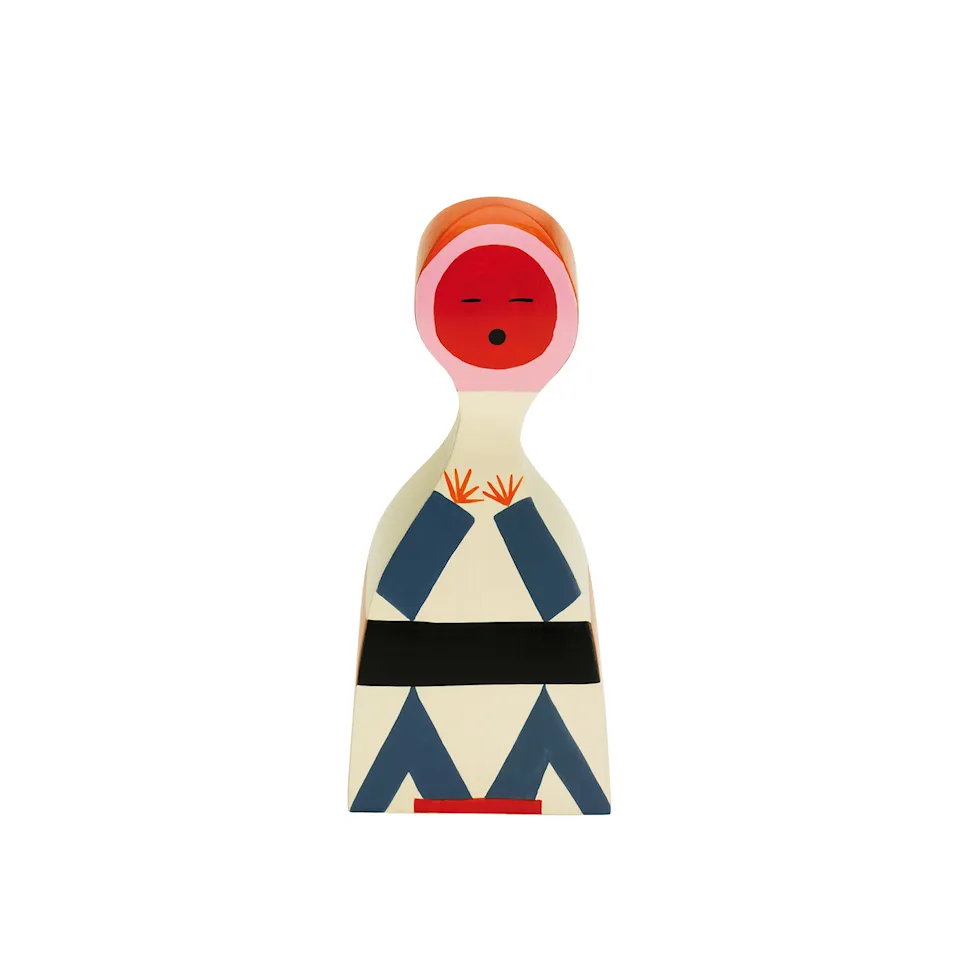 Wooden Doll No. 18 träfigur